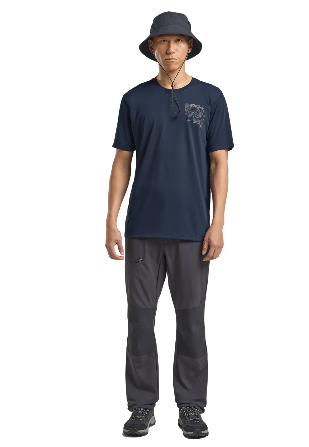 Jack Wolfskin Vent Bucket Hat bob été ventilé anti-odeur
