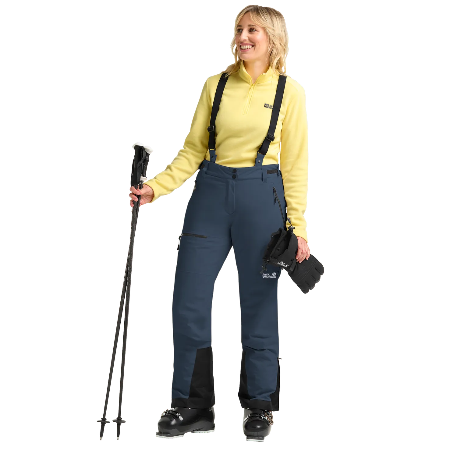 Jack Wolfskin Flowline Pro 2L Ins Pants W pantalon ski isolé