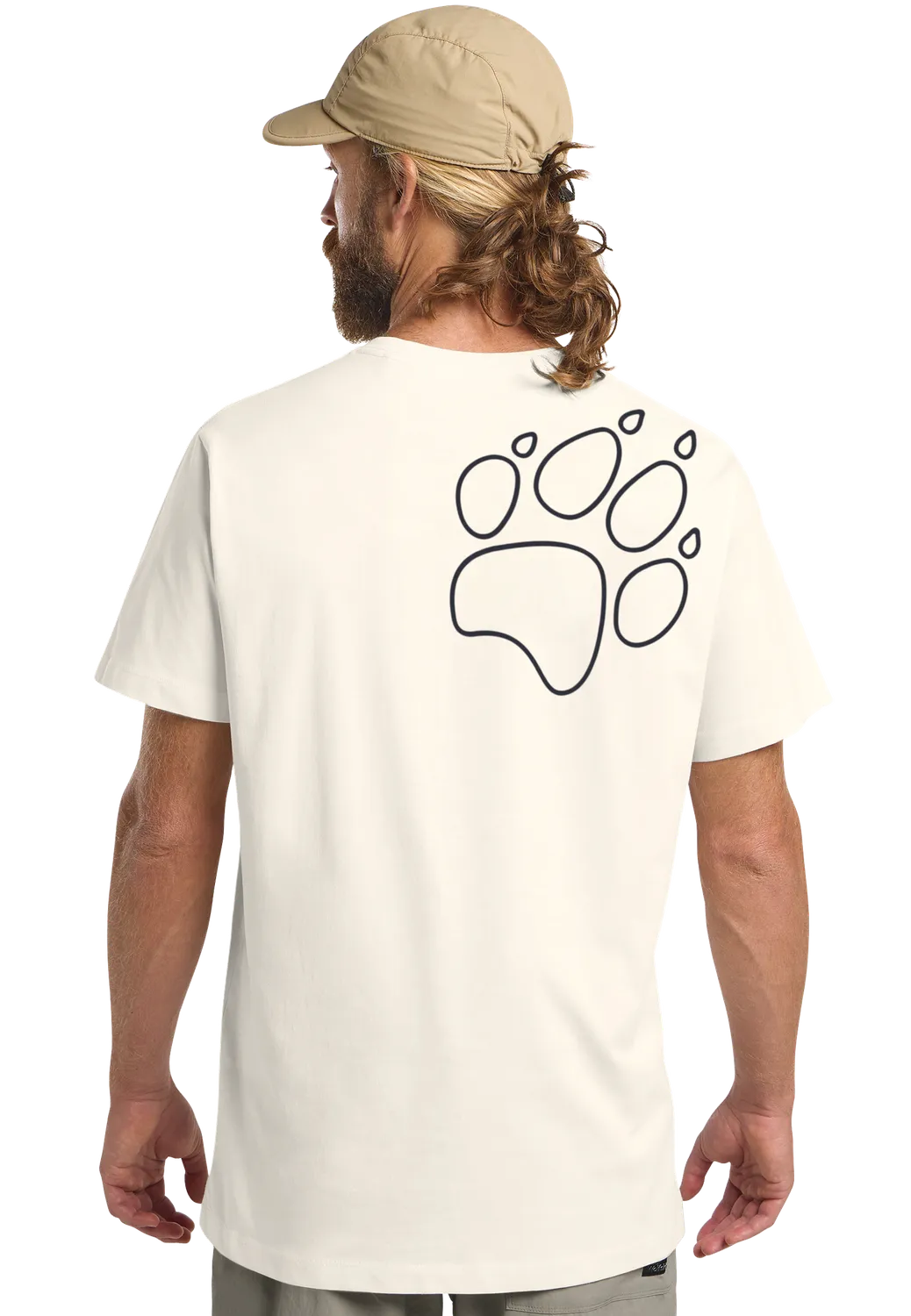 Jack Wolfskin Paw Time T t-shirt homme coton