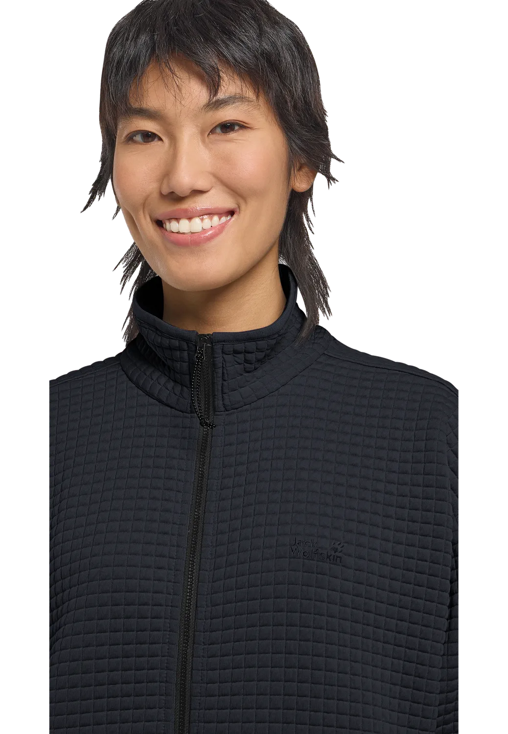 Jack Wolfskin Mogari FZ W polaire gaufrée femme