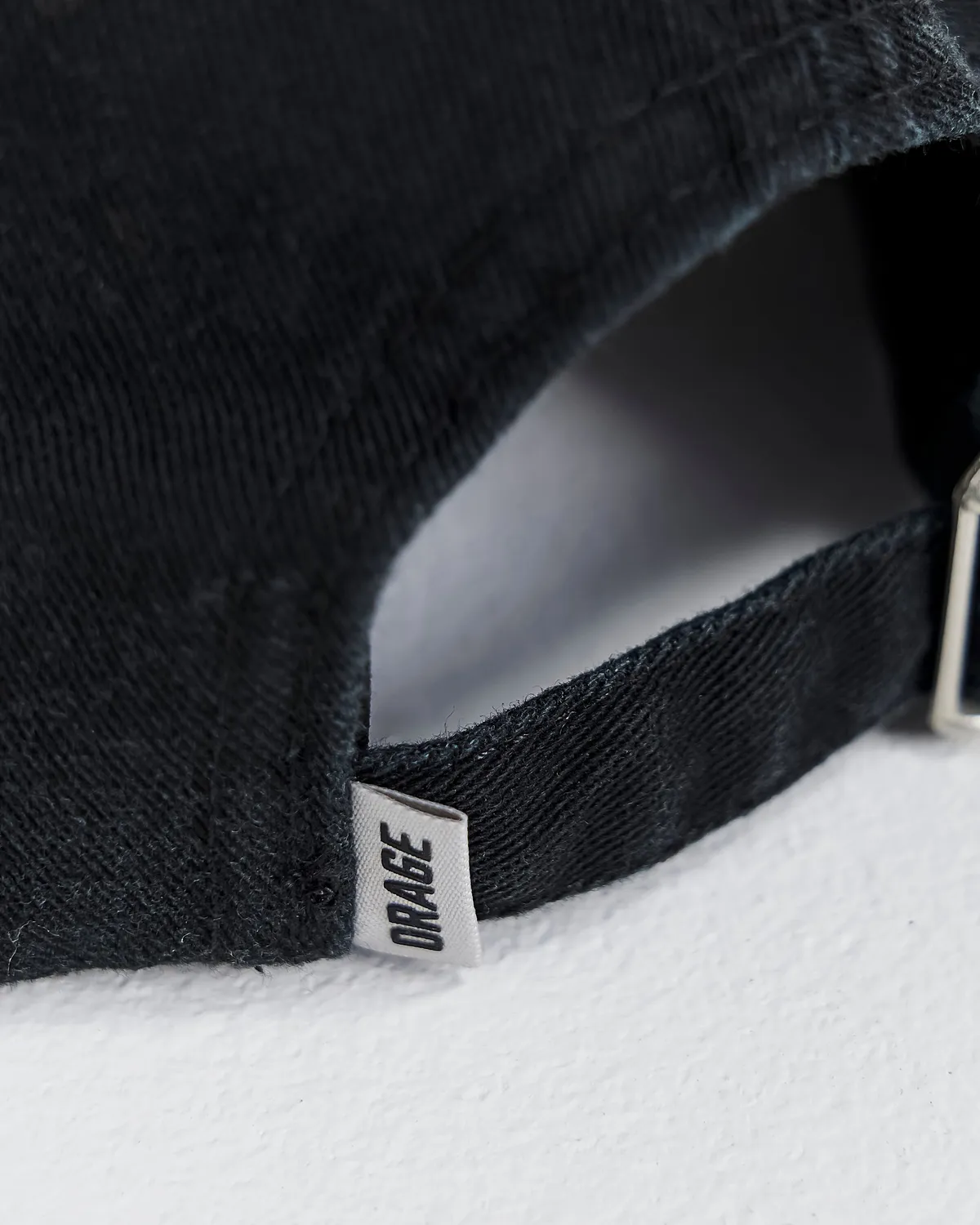 Orage Camp casquette unisexe noir réglable
