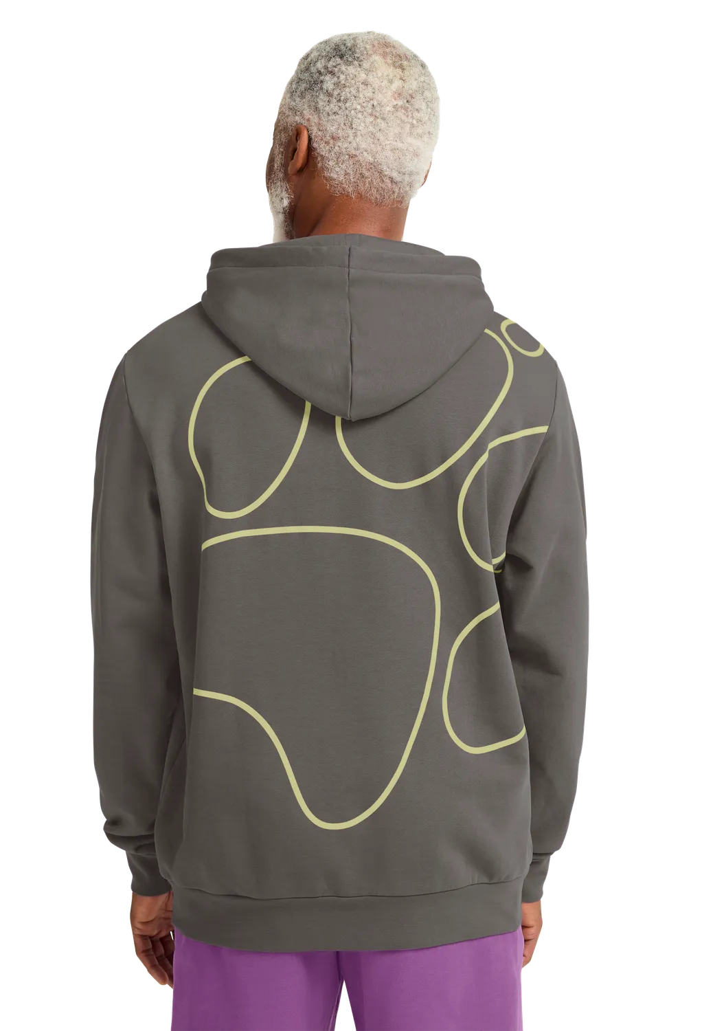 Jack Wolfskin Celebrate the Paw Hoody M sweat capuche homme coton
