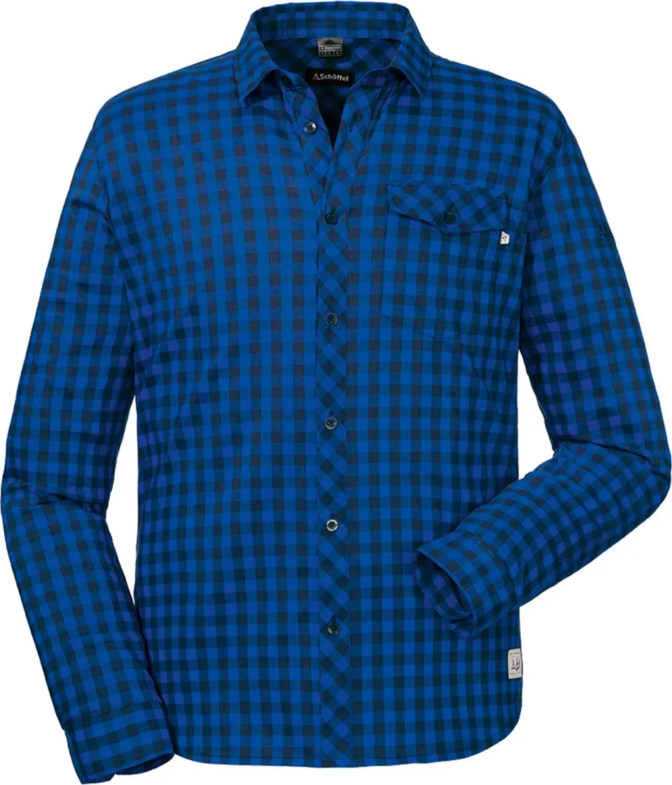 Schöffel Miesbach2 chemise homme carreaux stretch