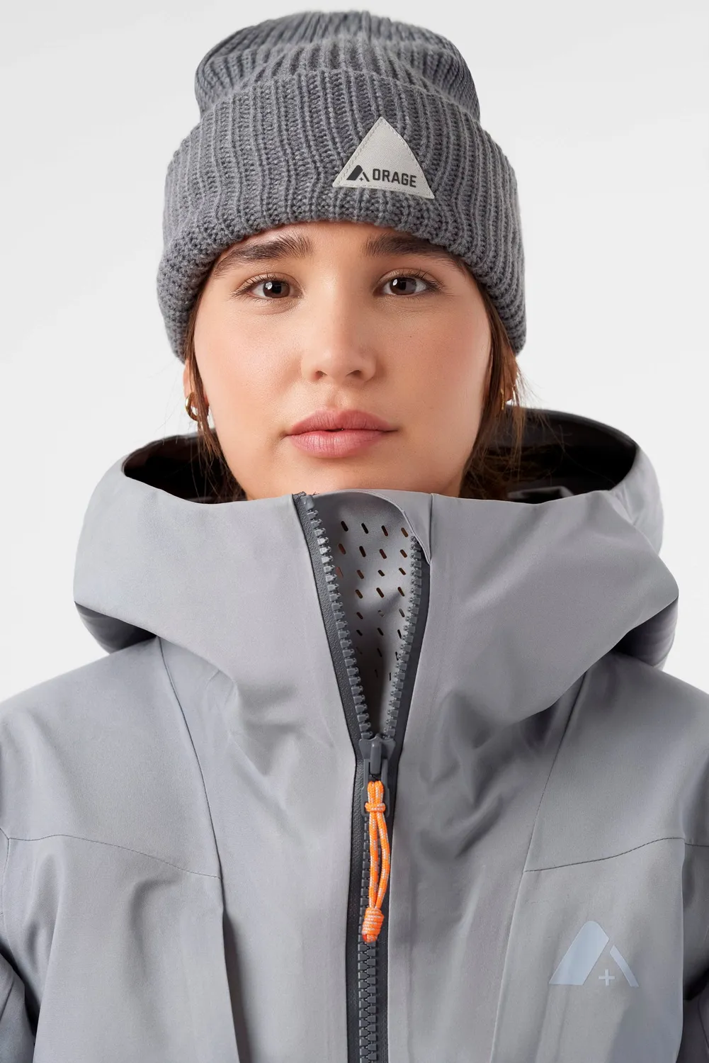 Orage MTN-X Torngat 3L veste imperméable femme Light Steel Blue