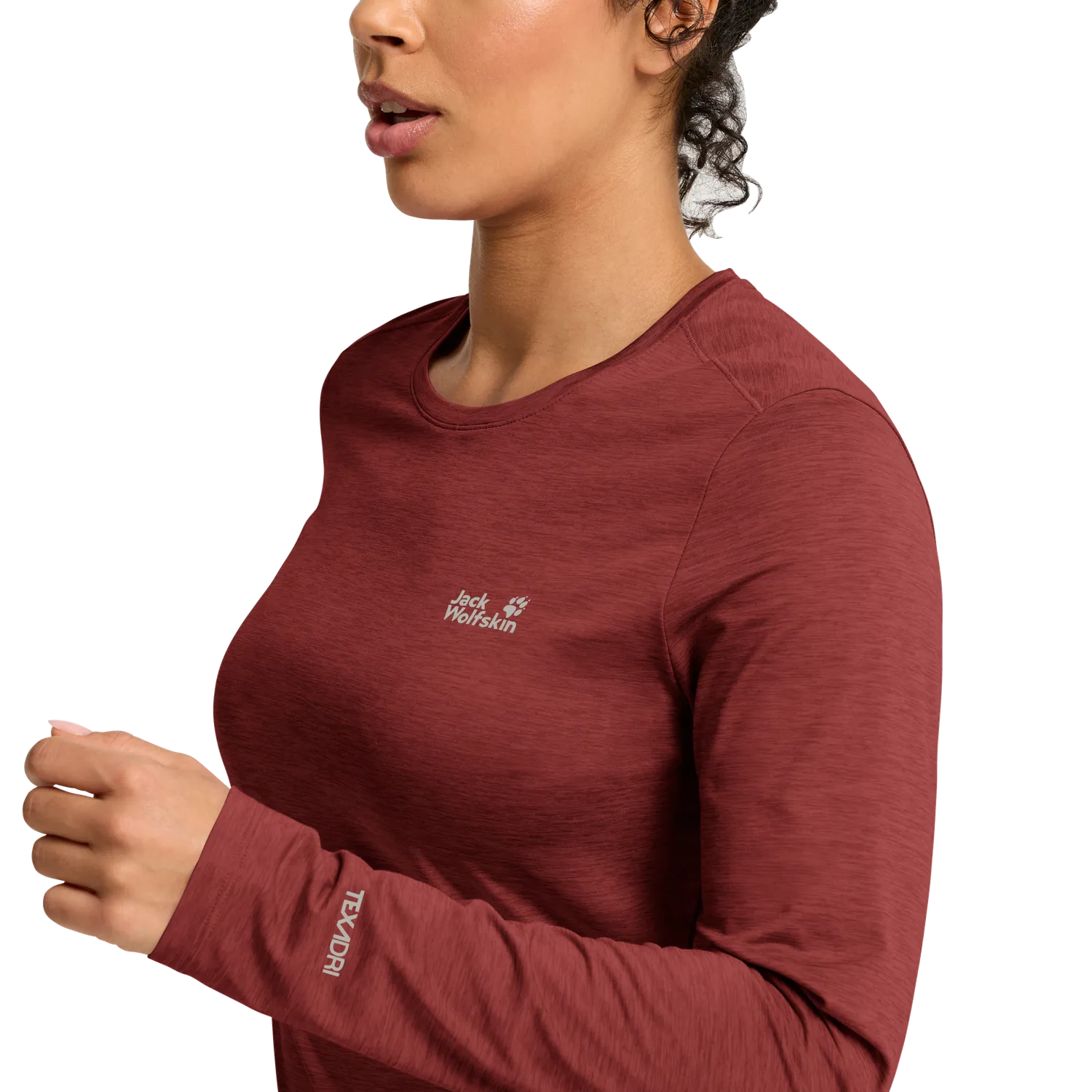 Jack Wolfskin Trail LS t-shirt femme manches longues