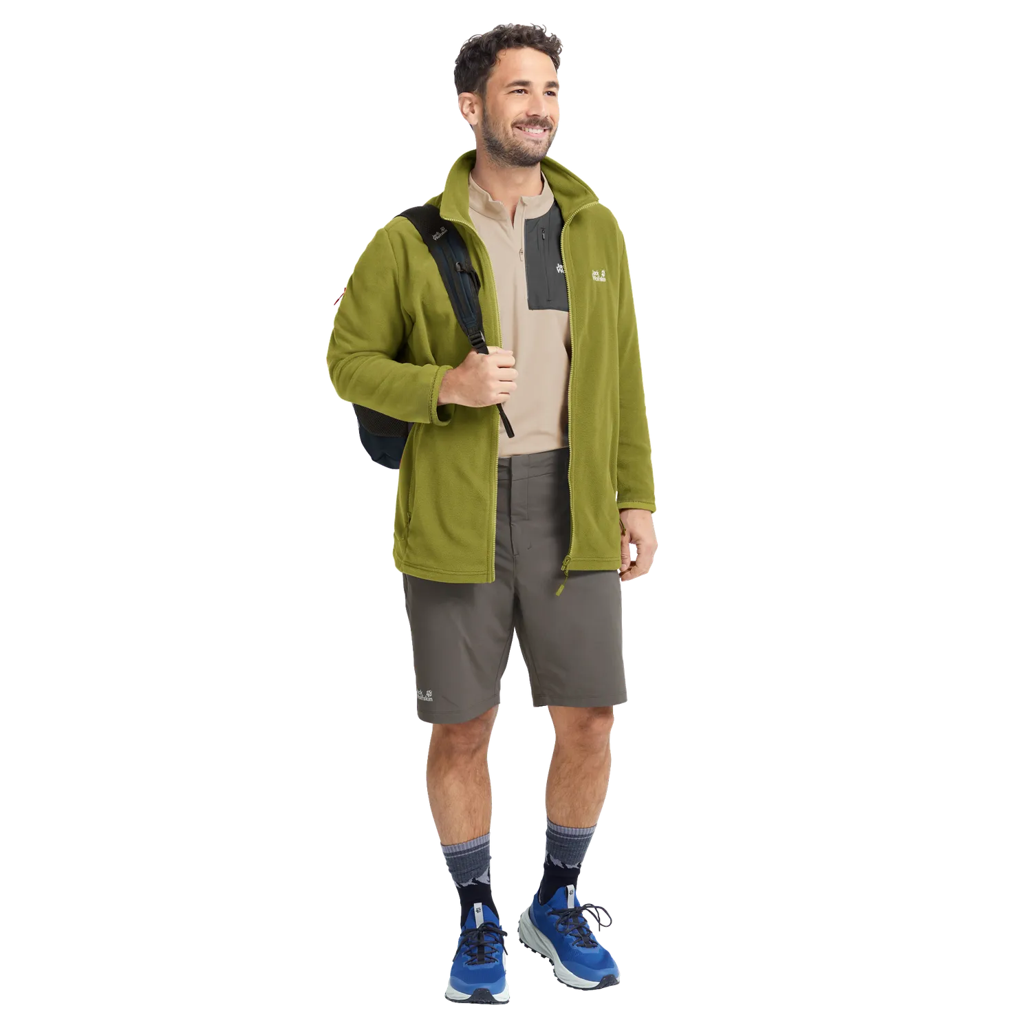 Jack Wolfskin Taunus 100 FZ M polaire homme 3-en-1
