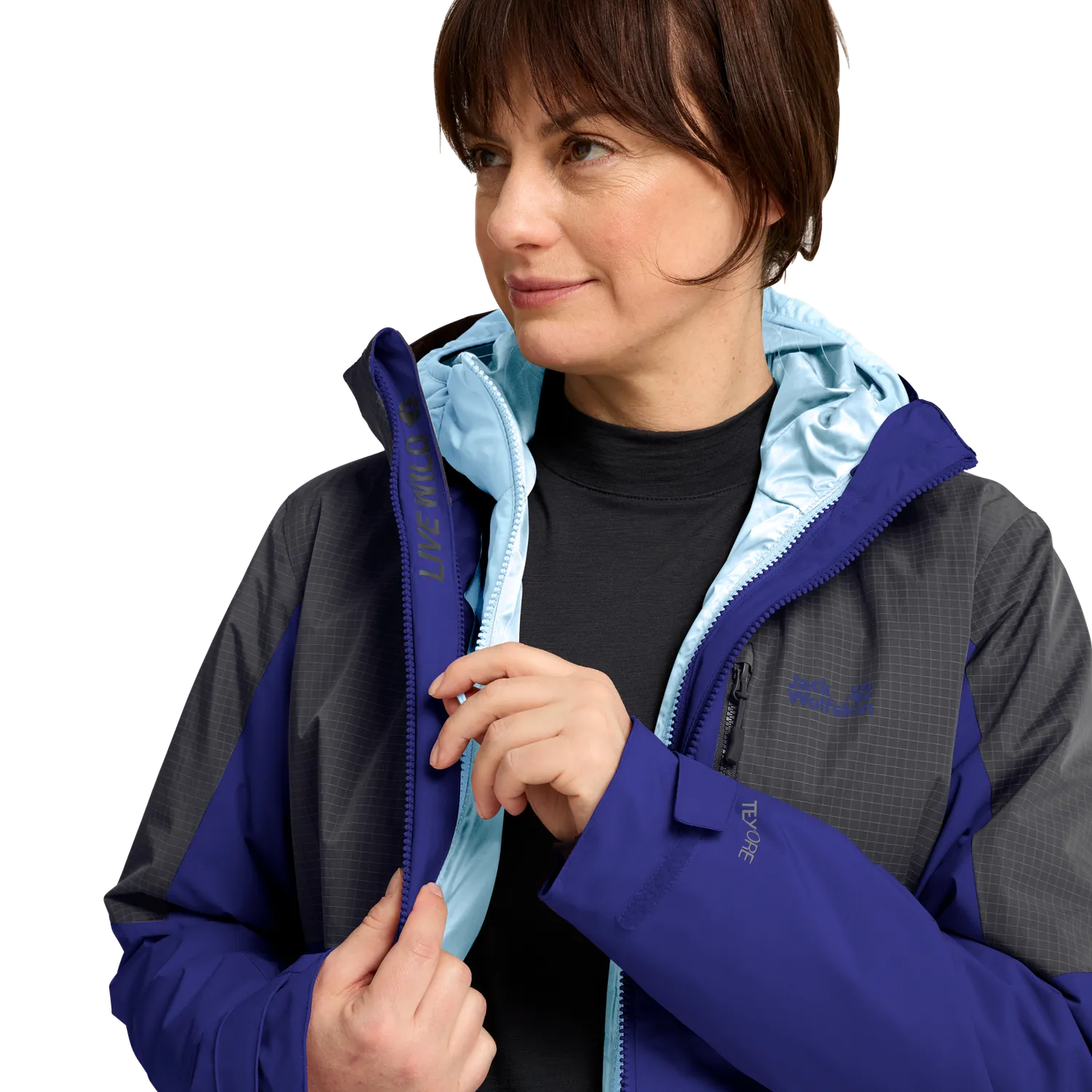 Jack Wolfskin Hikeminded 3in1 JKT W veste 3-en-1 femme