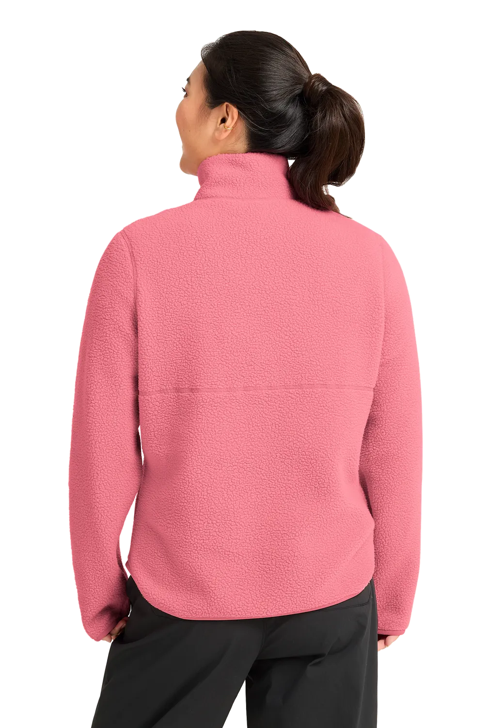Jack Wolfskin Lite Curl HZ W pull polaire femme demi-zip