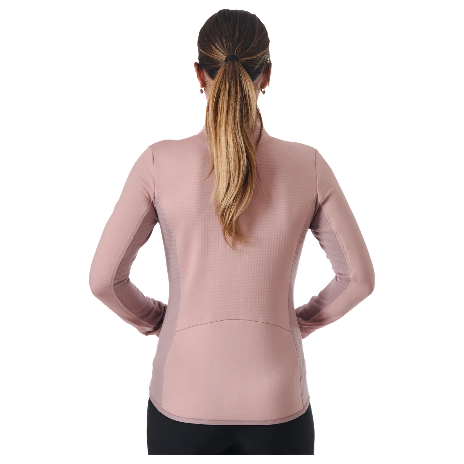 Lhotse Greta polaire Blush grid 2 poches zippées