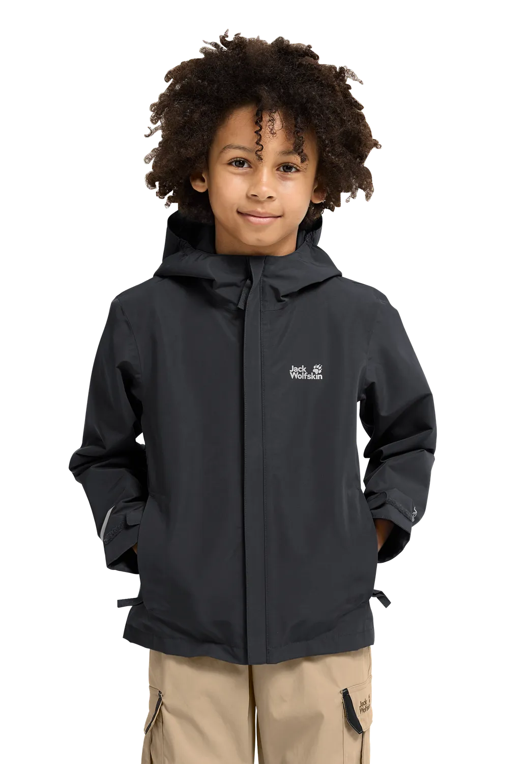 Jack Wolfskin Haze 2L JKT K veste pluie enfant Texapore