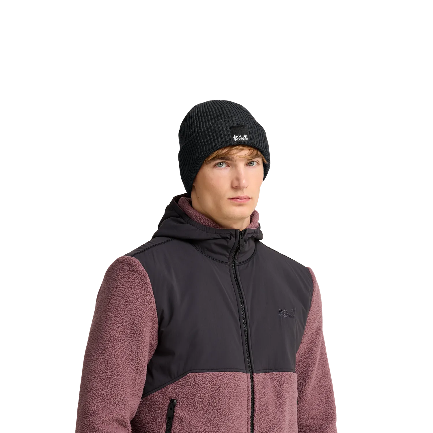 Jack Wolfskin Pergamon Beanie bonnet coupe-vent polaire