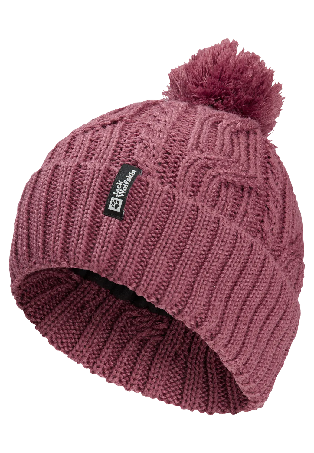Jack Wolfskin Pompom Beanie bonnet chaud laine