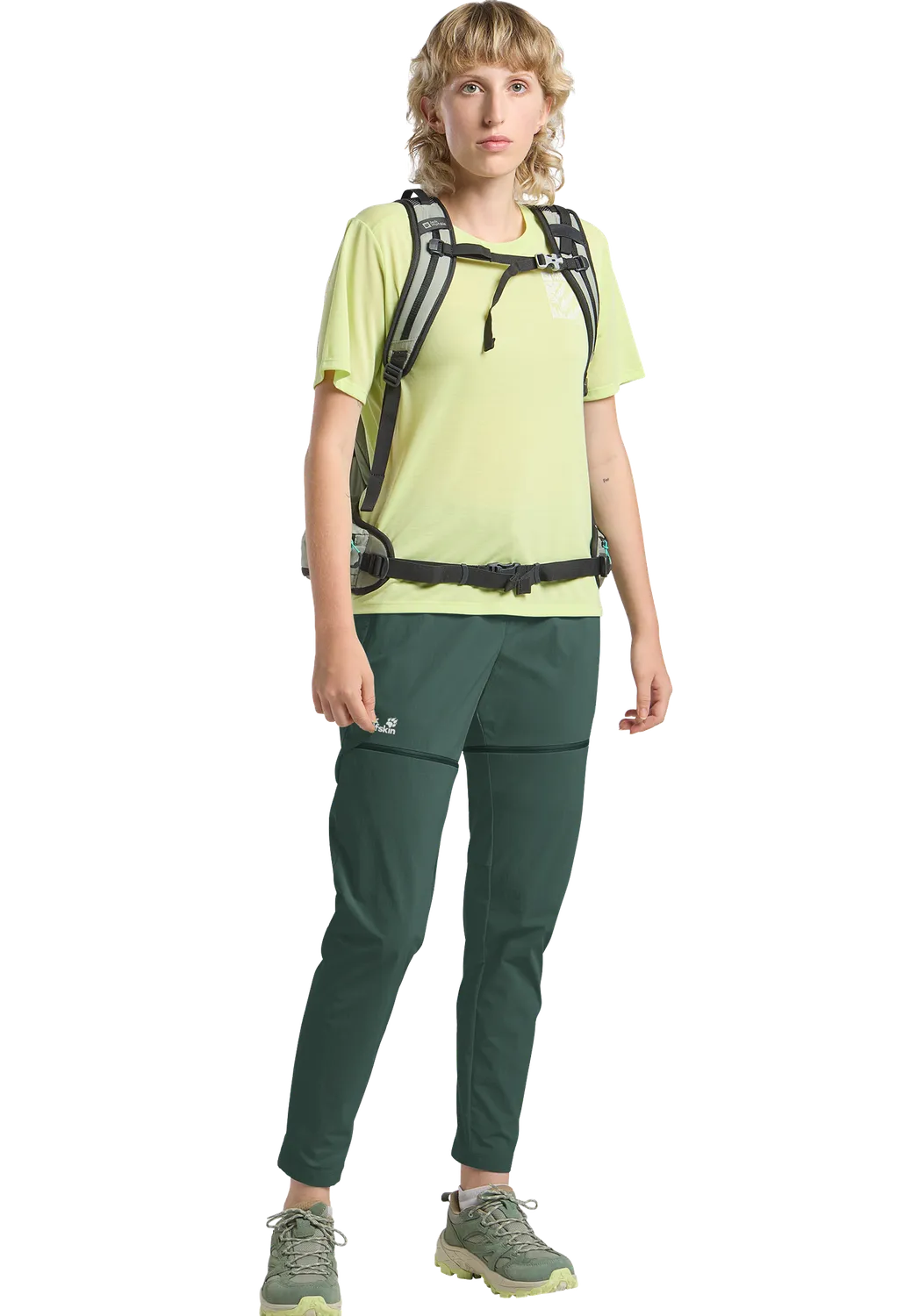 Jack Wolfskin Hikeout Zip Off Pants W pantalon femme convertible
