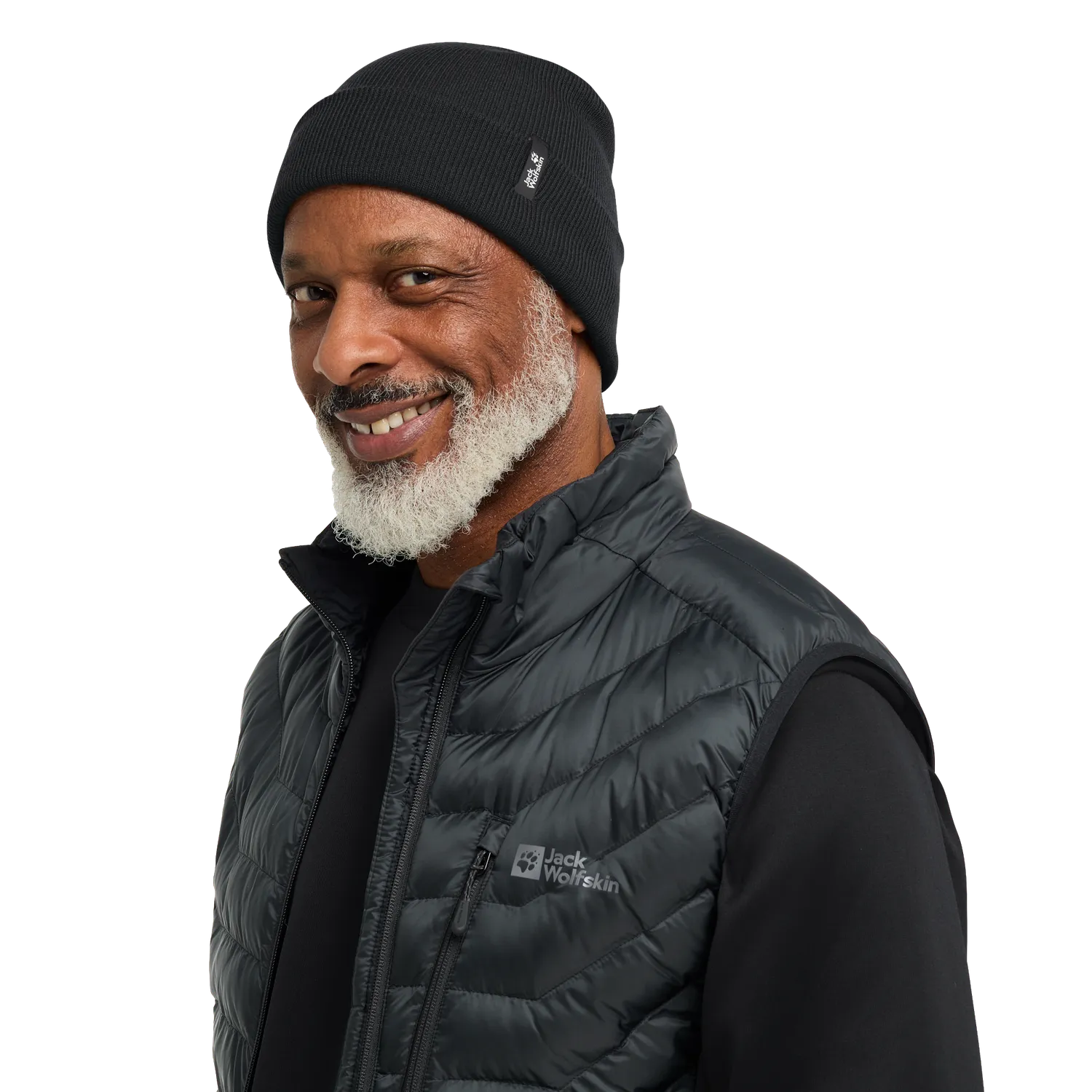 Jack Wolfskin Rib Beanie bonnet acrylique côtelé taille unique