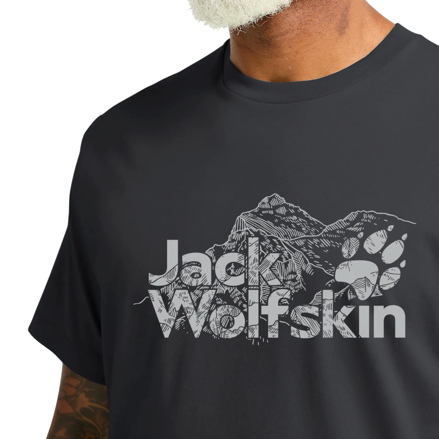 Jack Wolfskin Brand T M t-shirt coton homme