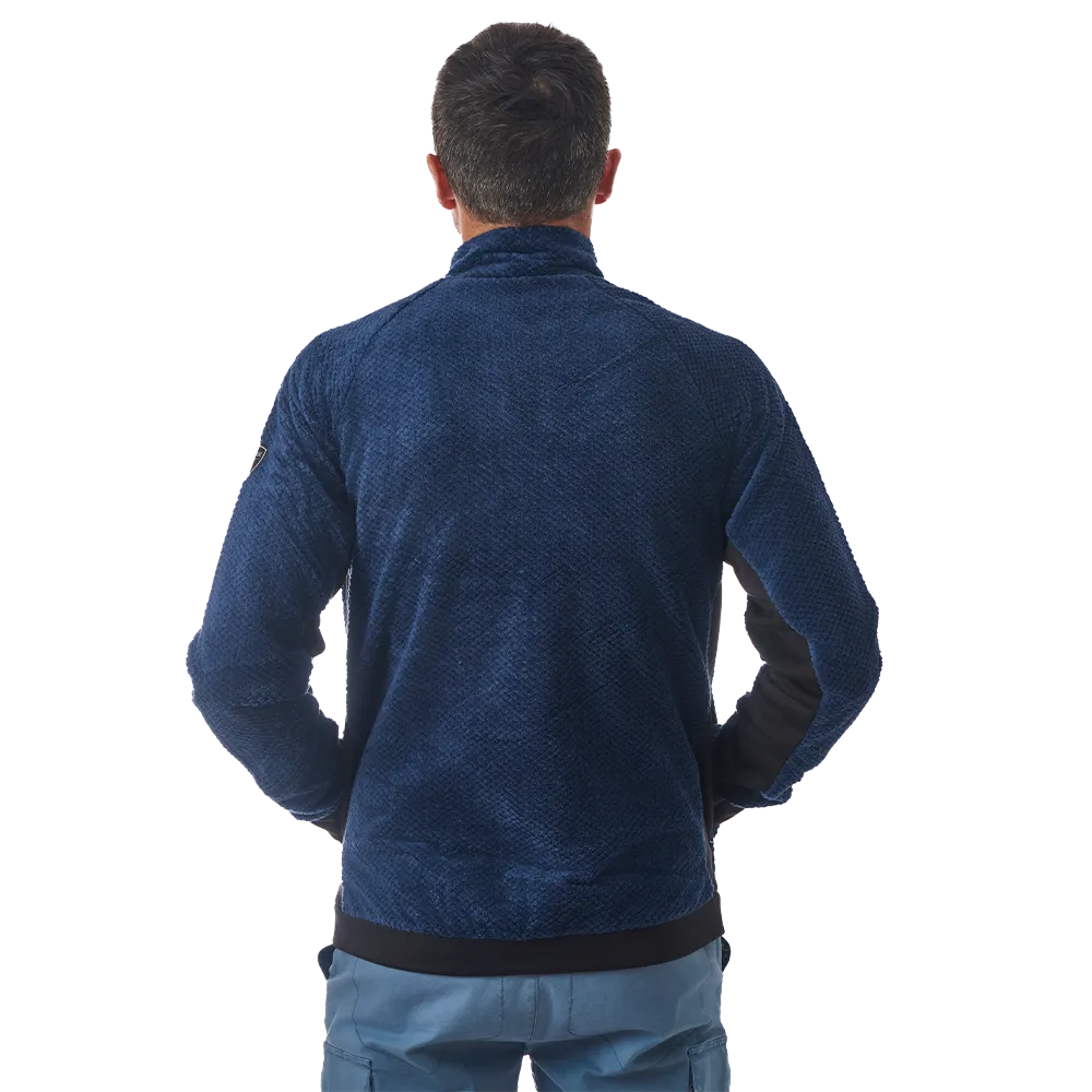 Lhotse Tyler polaire technique bleu indigo zippée