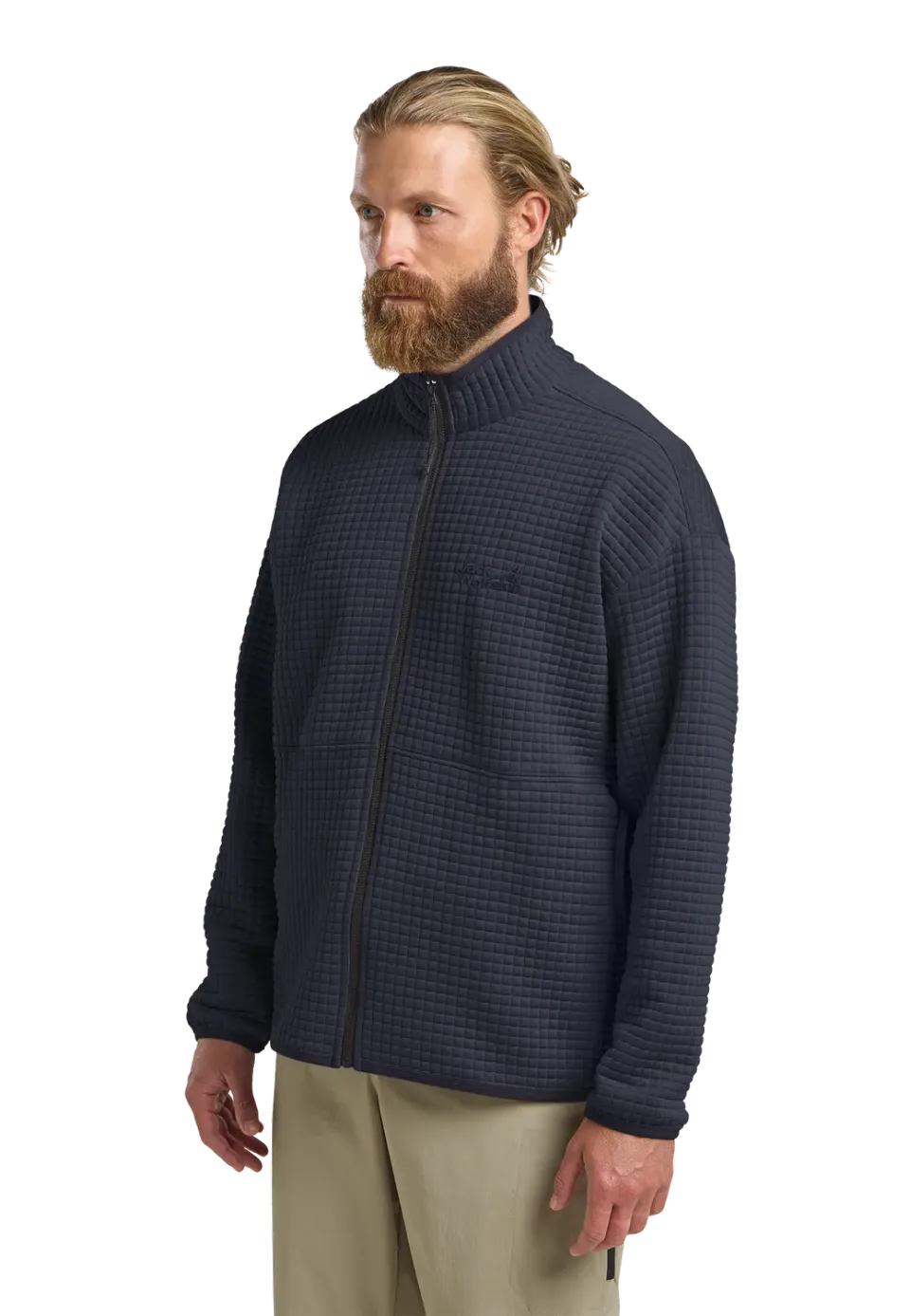 Jack Wolfskin Mogari veste polaire homme gaufrée