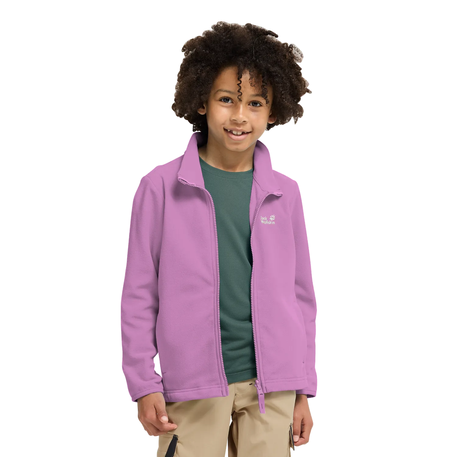 JACK WOLFSKIN Taunus 100 FZ polaire enfant zippée