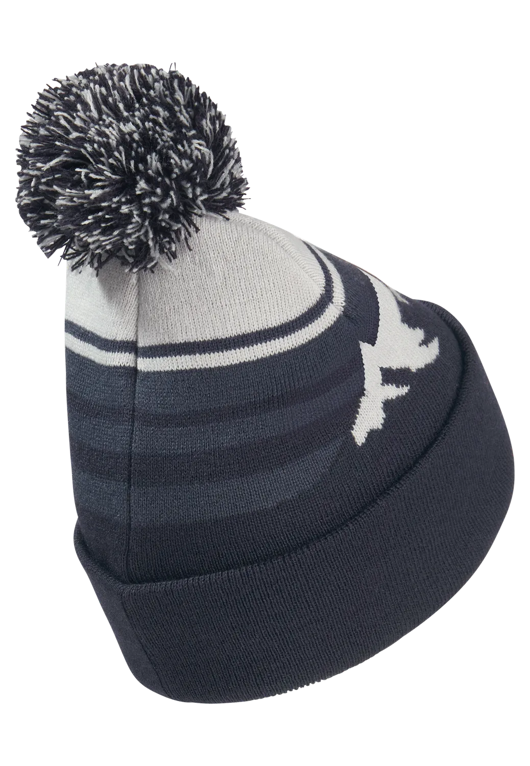 Jack Wolfskin Stripy Pompom Beanie K bonnet enfant chaud