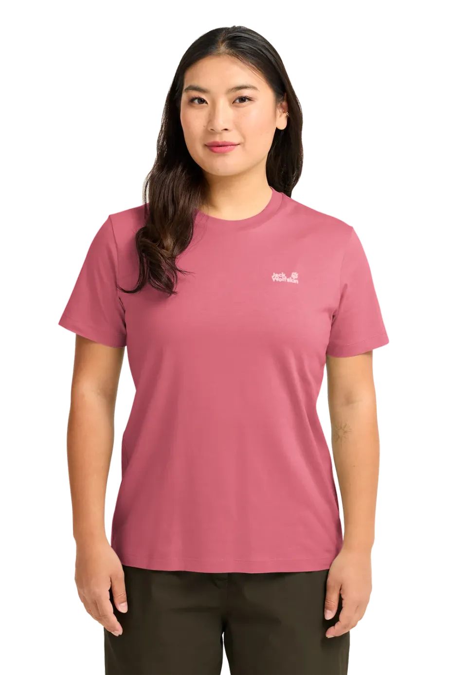 Jack Wolfskin Essential T-shirt femme coton