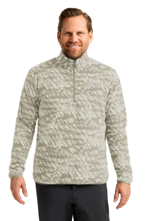 Jack Wolfskin Big Sky Hz M polaire homme chaude imprimée