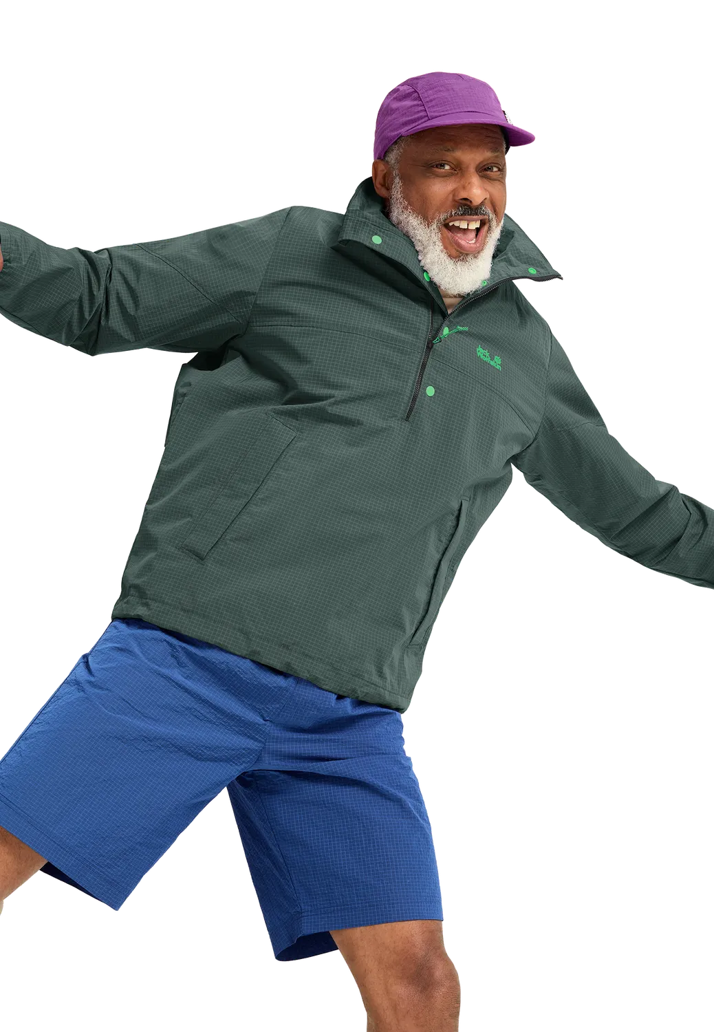 Jack Wolfskin Find The Wild Overhead sweat homme