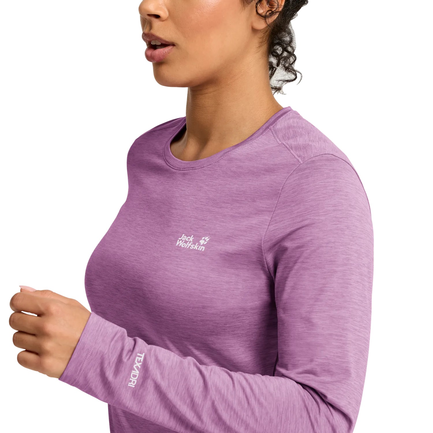 Jack Wolfskin Trail LS W t-shirt trail femme respirant M
