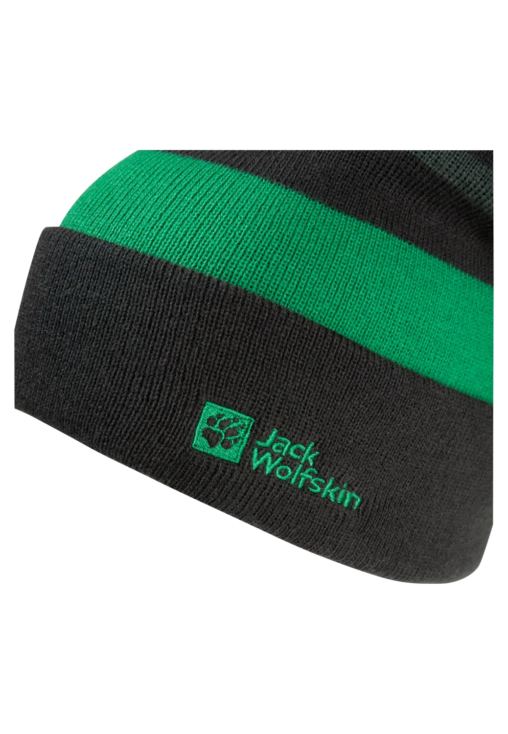Jack Wolfskin Stripy Knit Beanie K bonnet chaud acrylique