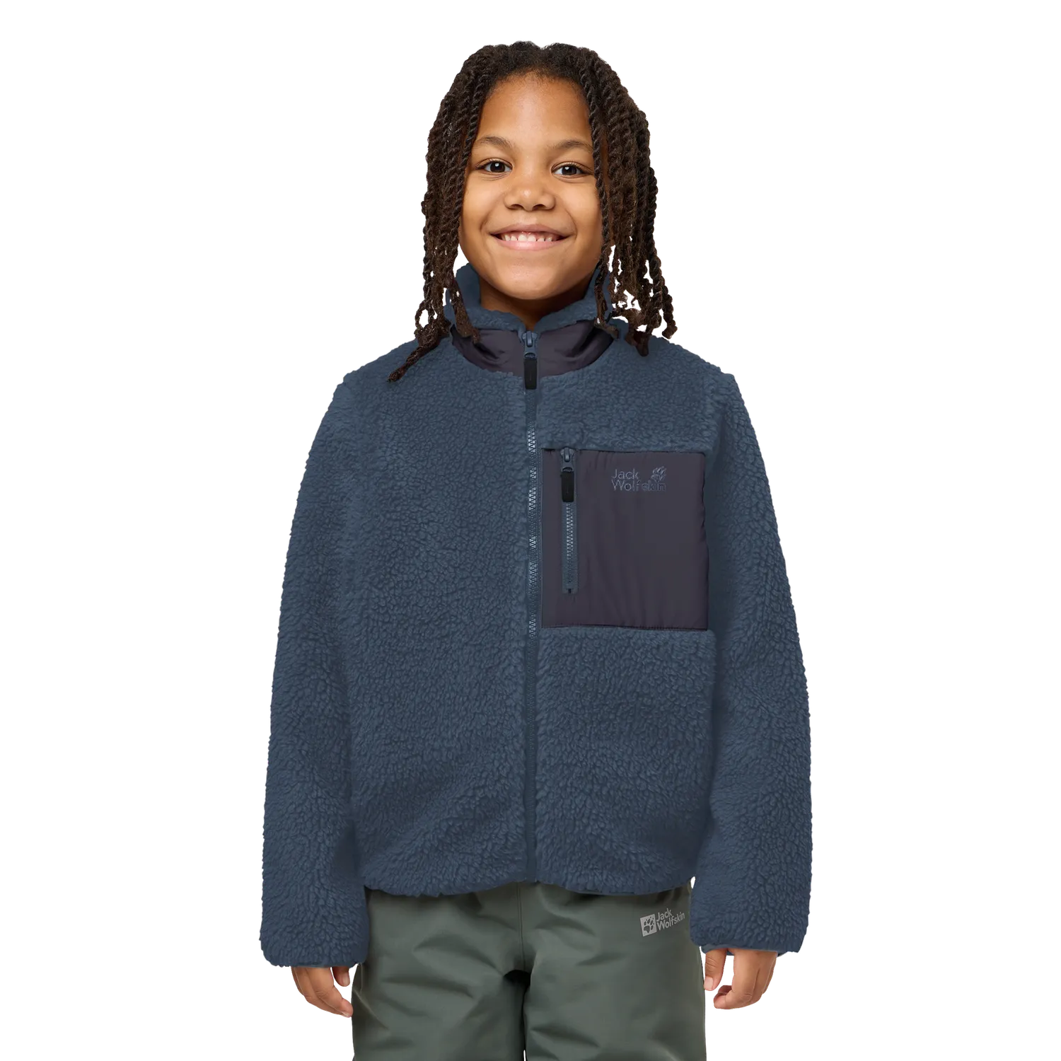 Jack Wolfskin Ice Curl veste polaire enfant chaude