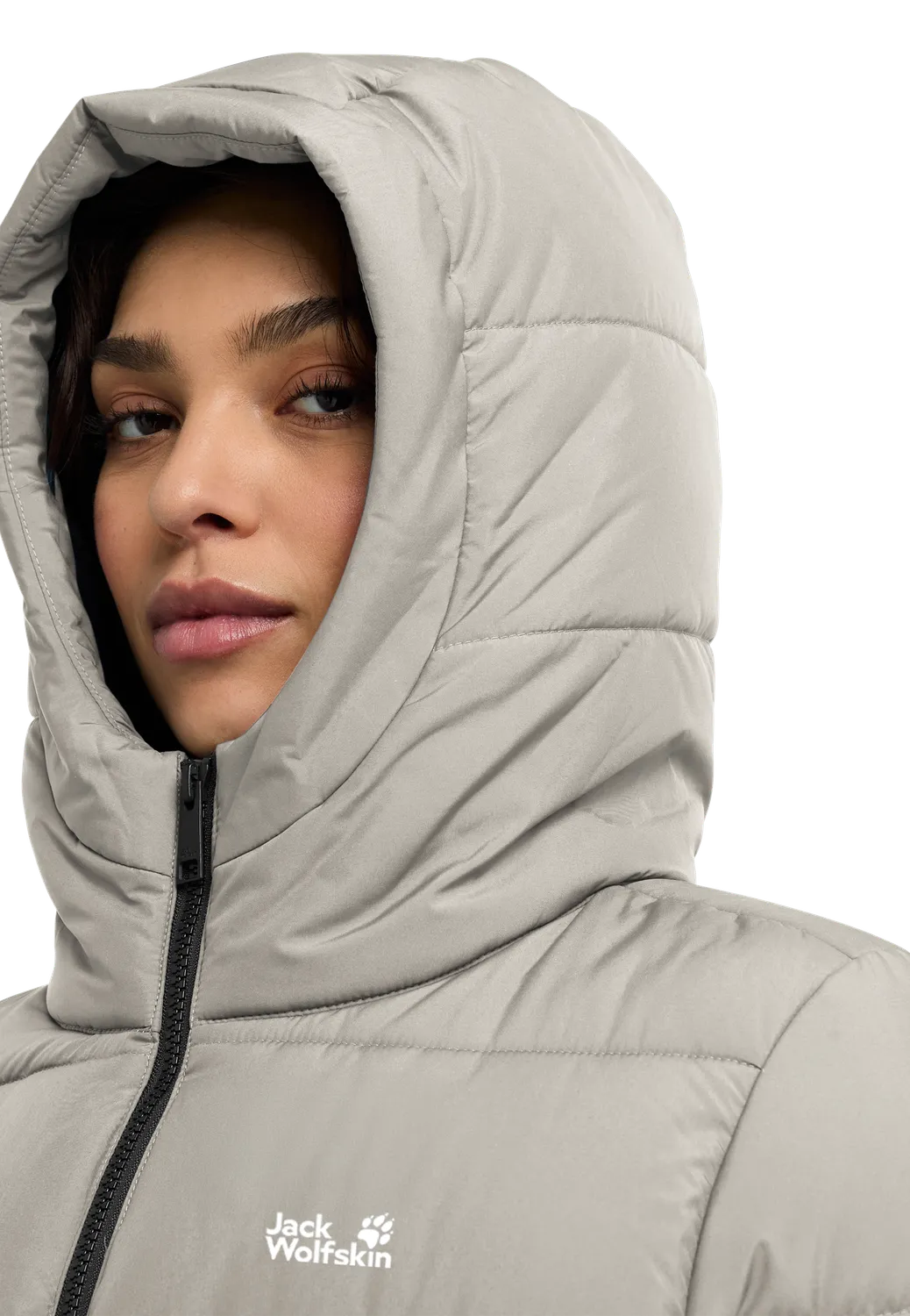 Jack Wolfskin Frozen Palace Long JKT W doudoune femme duvet longue