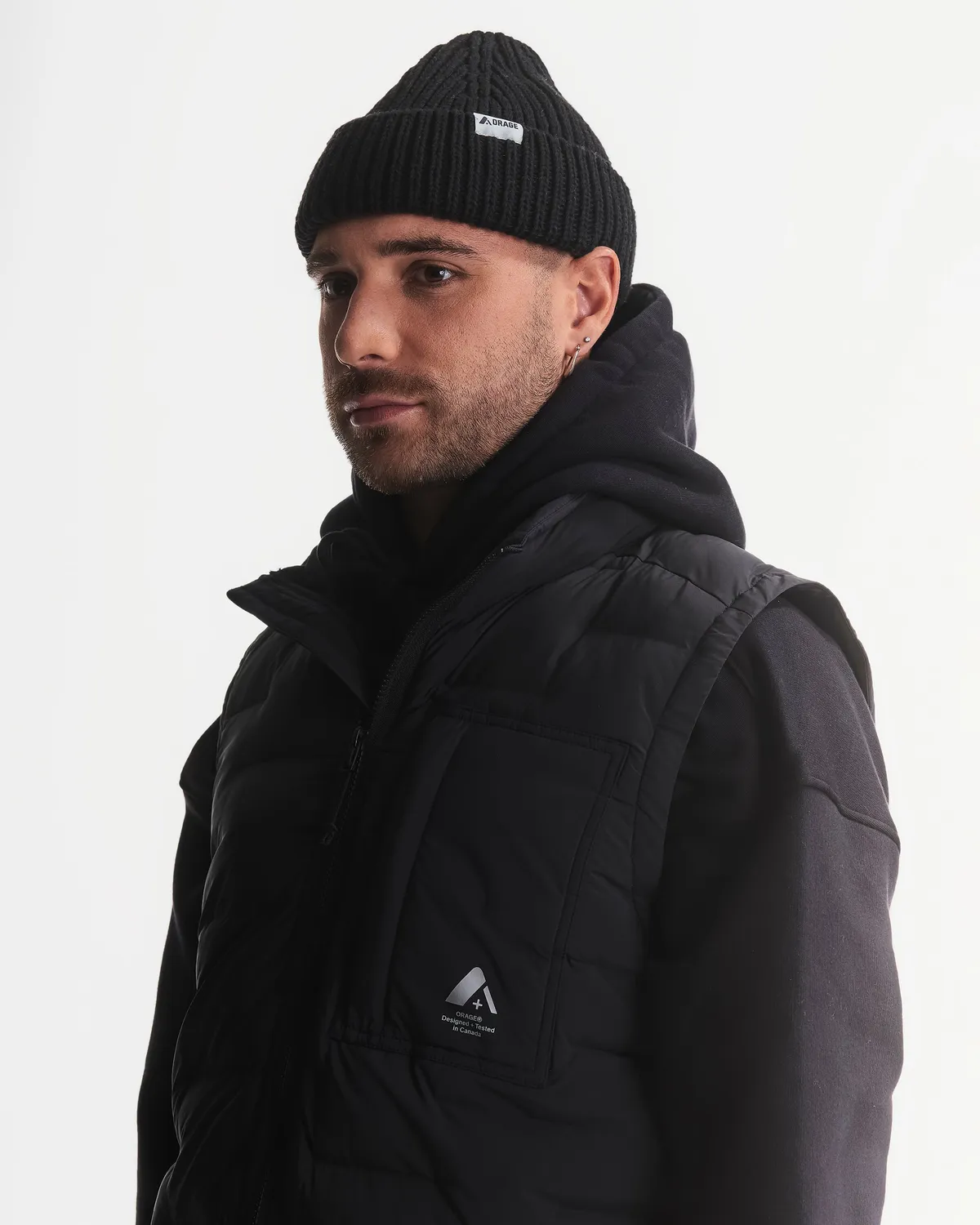 Orage Arctic gilet sans manches unisexe duvet compressible
