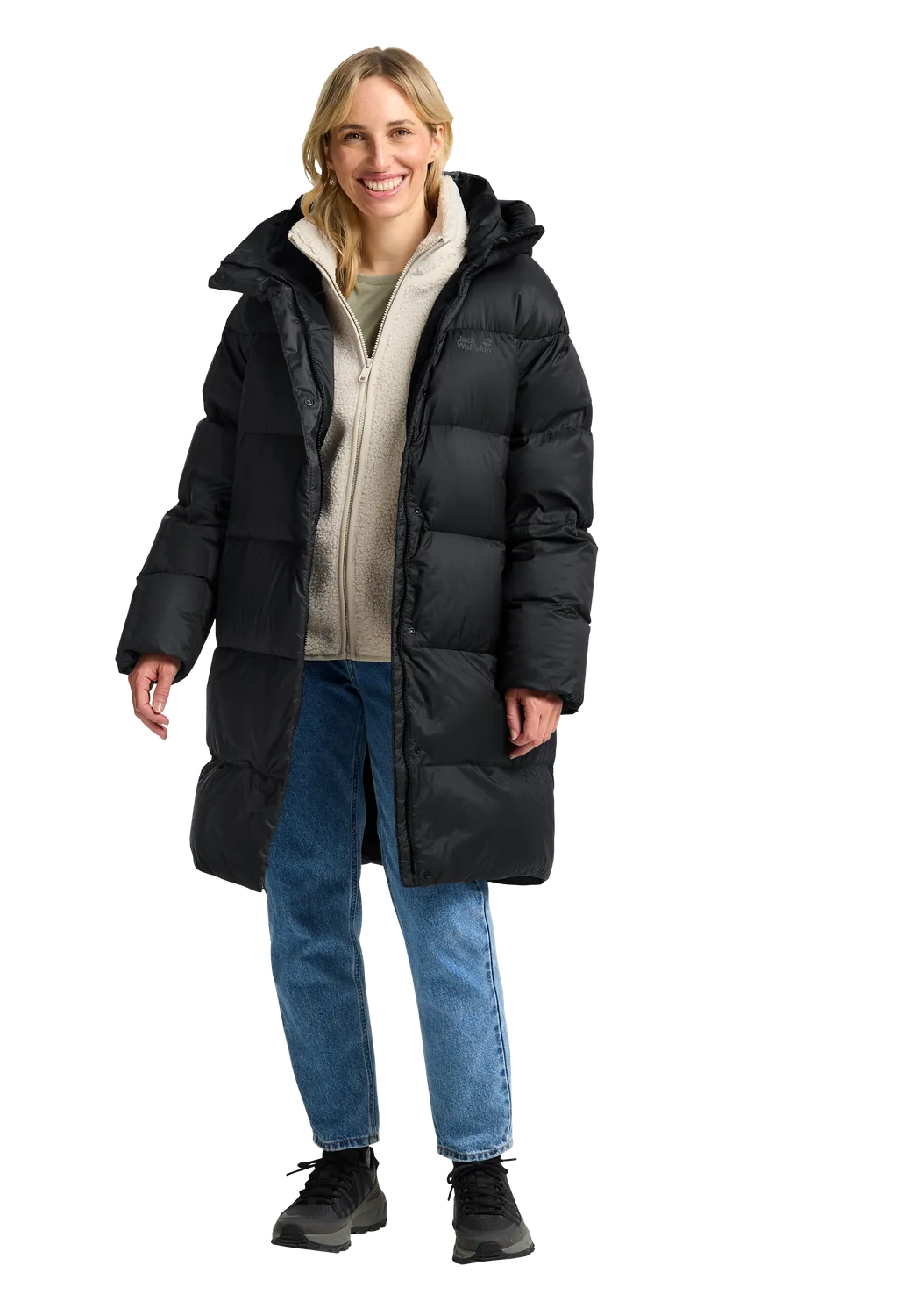 Jack Wolfskin Icy Hill Coat W manteau femme duvet