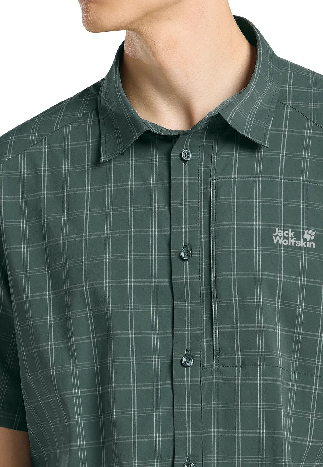 Jack Wolfskin Norbo S/S Shirt M chemise rando homme