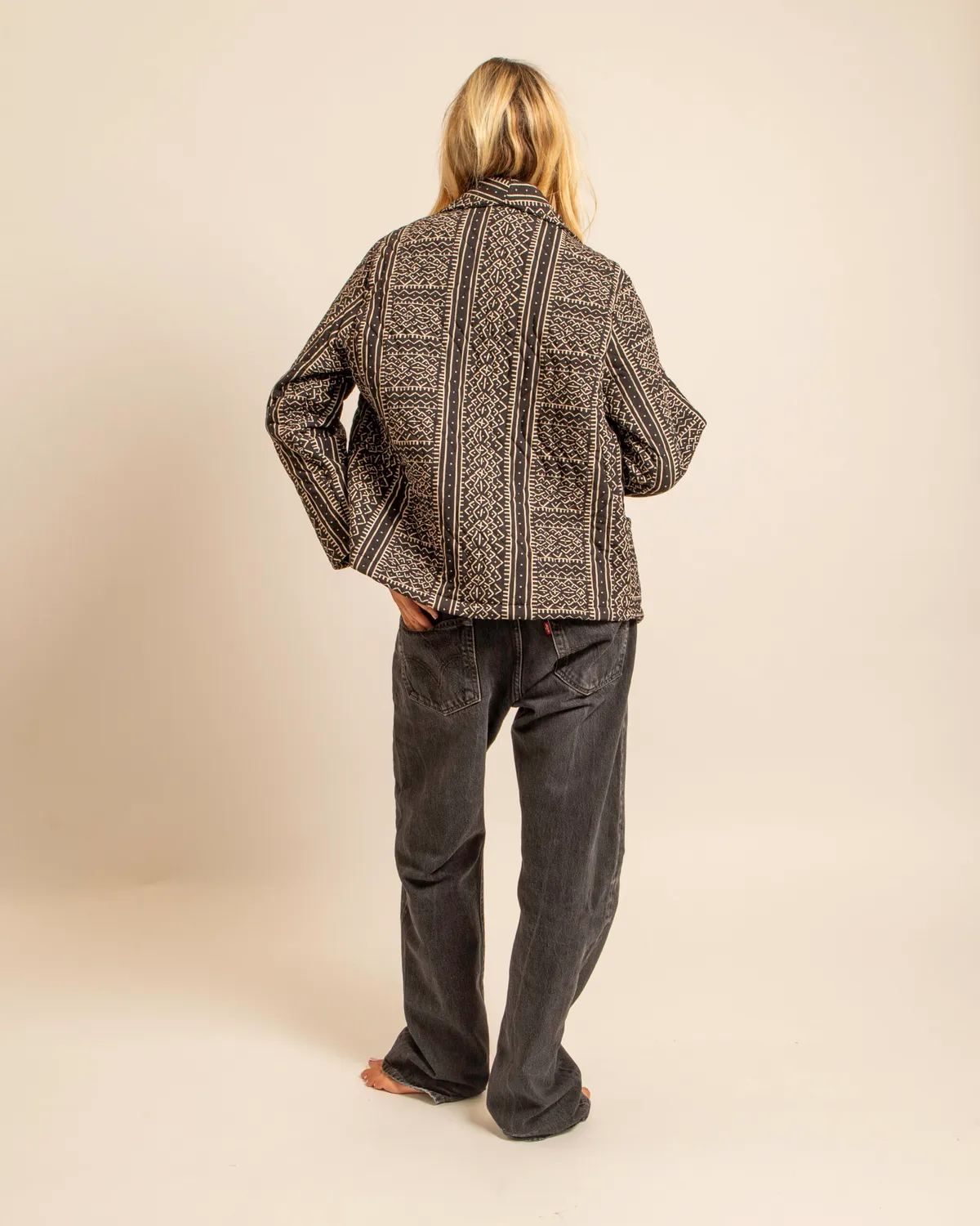 Aokyanos Cuba Mendoza blazer viscose imprimé