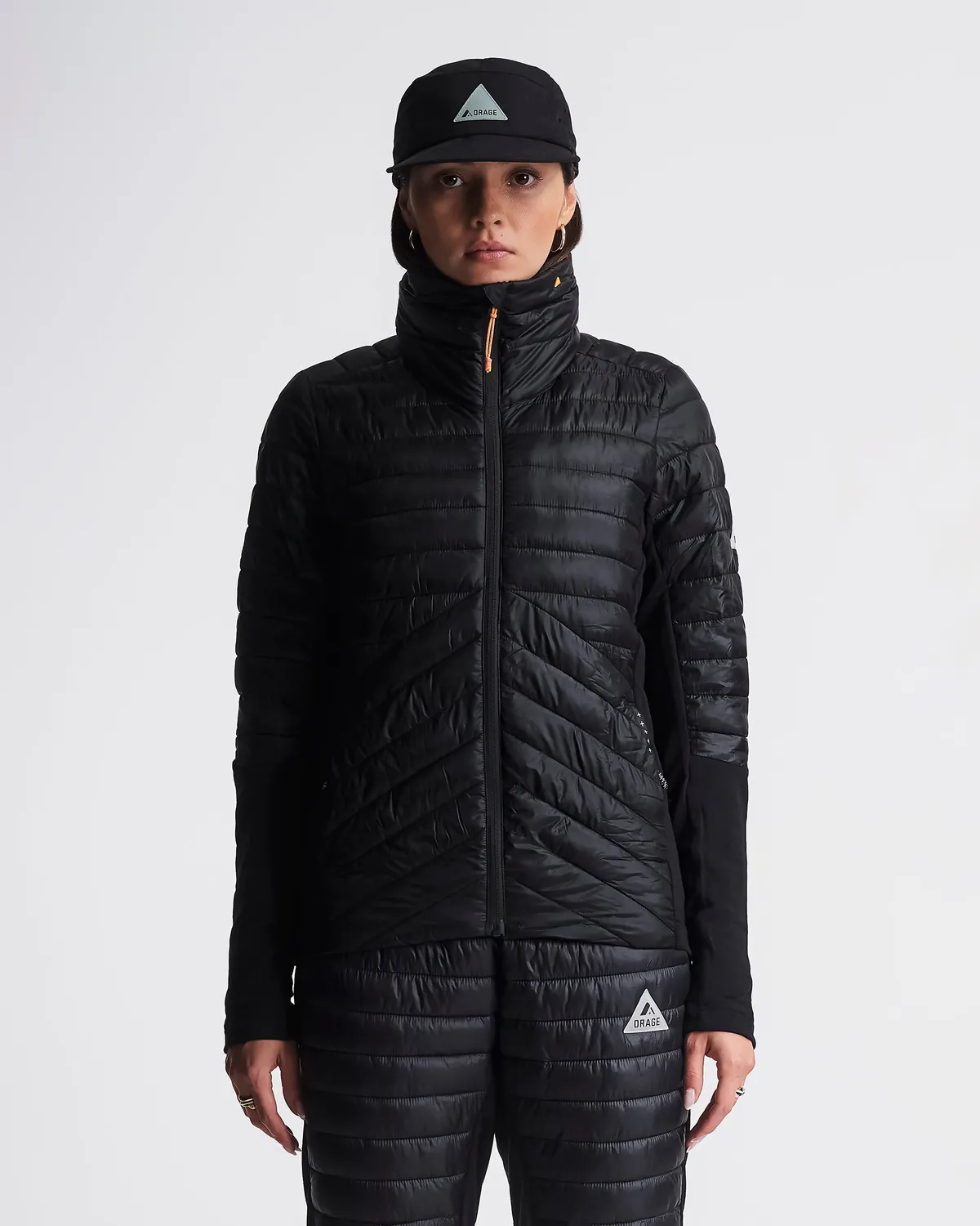 Orage Phoenix Hybrid veste femme noir stretch chaude