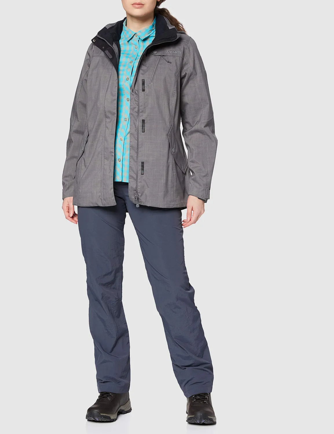 Schöffel Agnes2 veste pluie femme noire imperméable