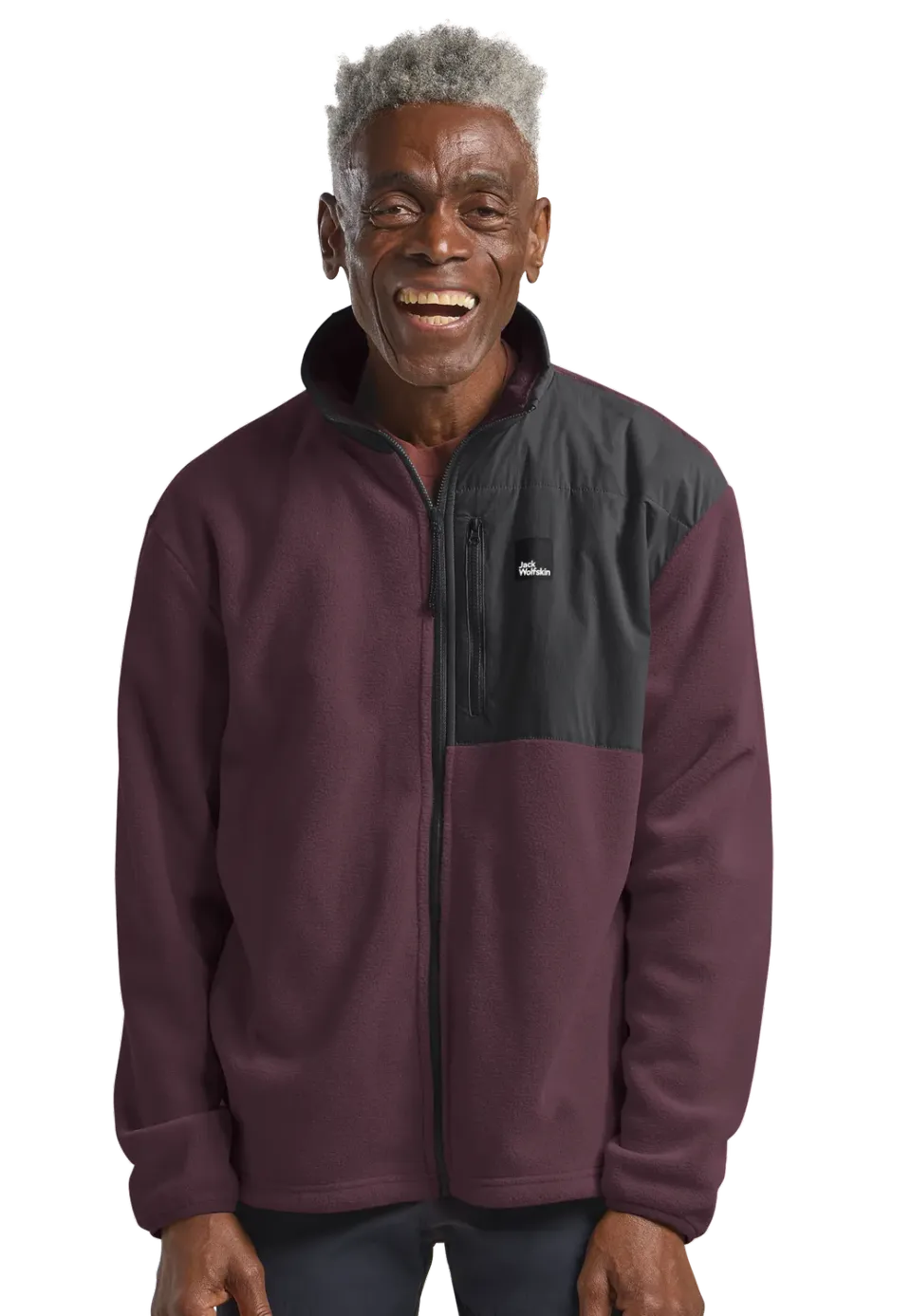 Jack Wolfskin Sumetro FZ M veste polaire homme col montant