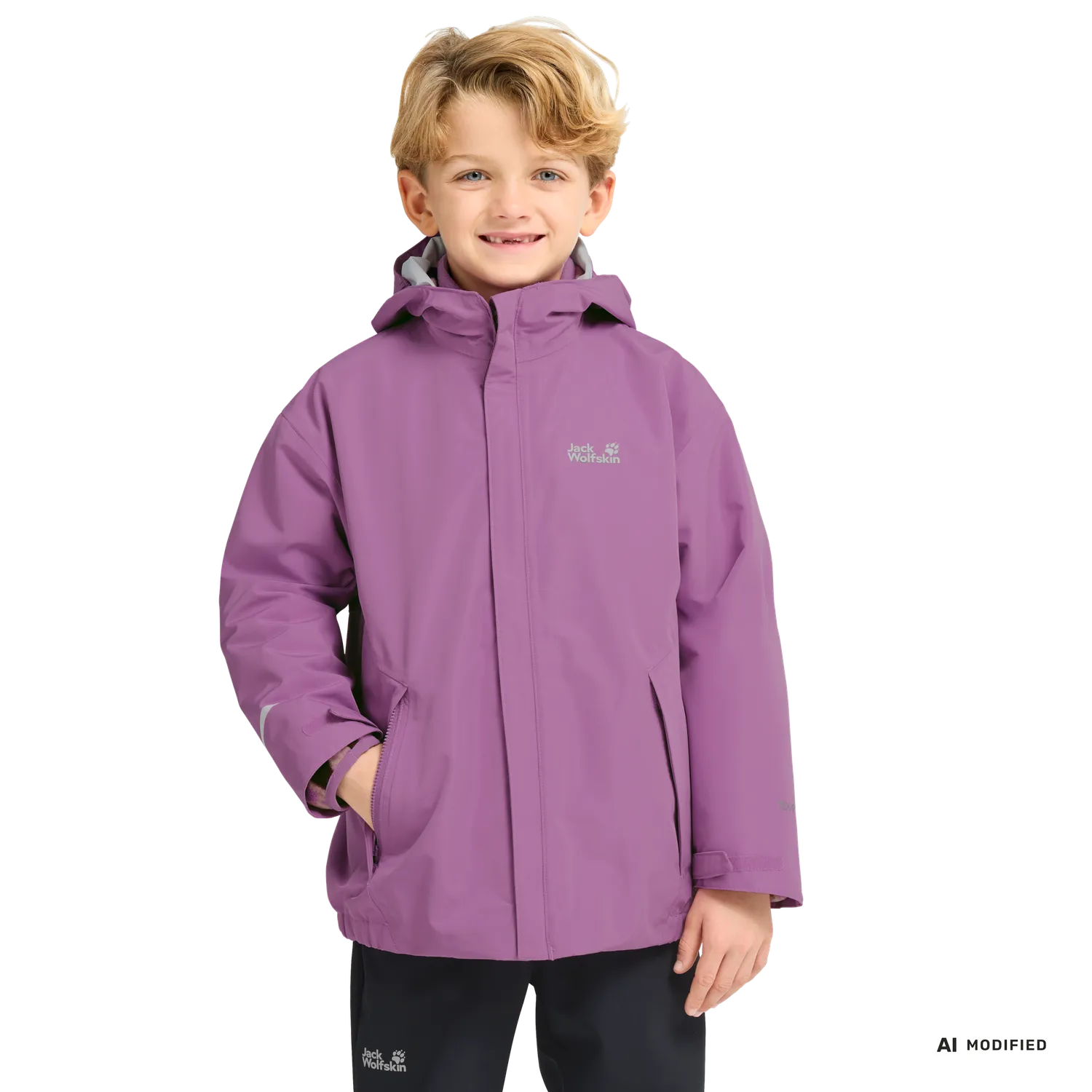 Jack Wolfskin Iceland 3in1 veste enfant imperméable