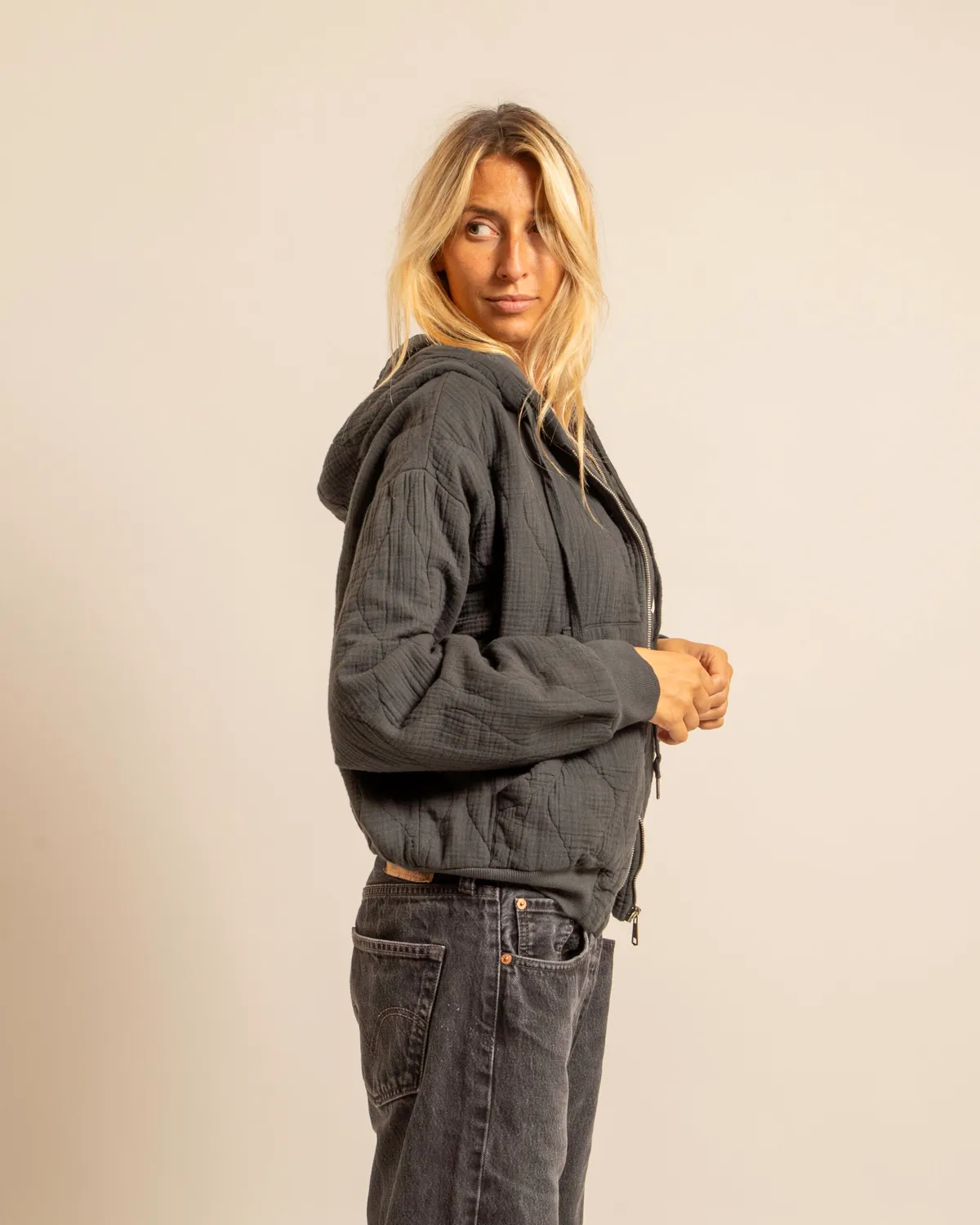 AOKYANOS Washington Anthracite veste à capuche