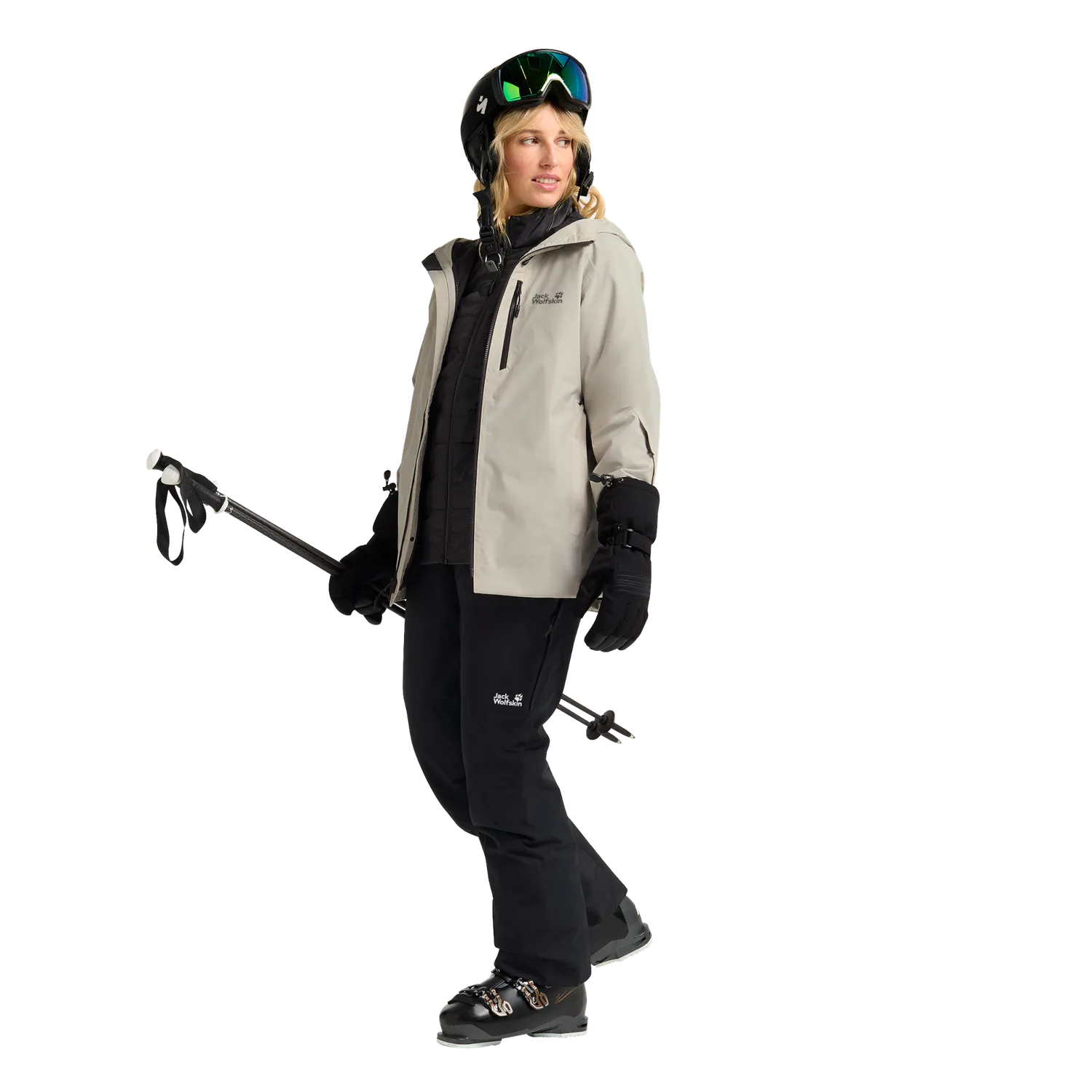 Jack Wolfskin Flowline 3IN1 JKT W veste ski femme