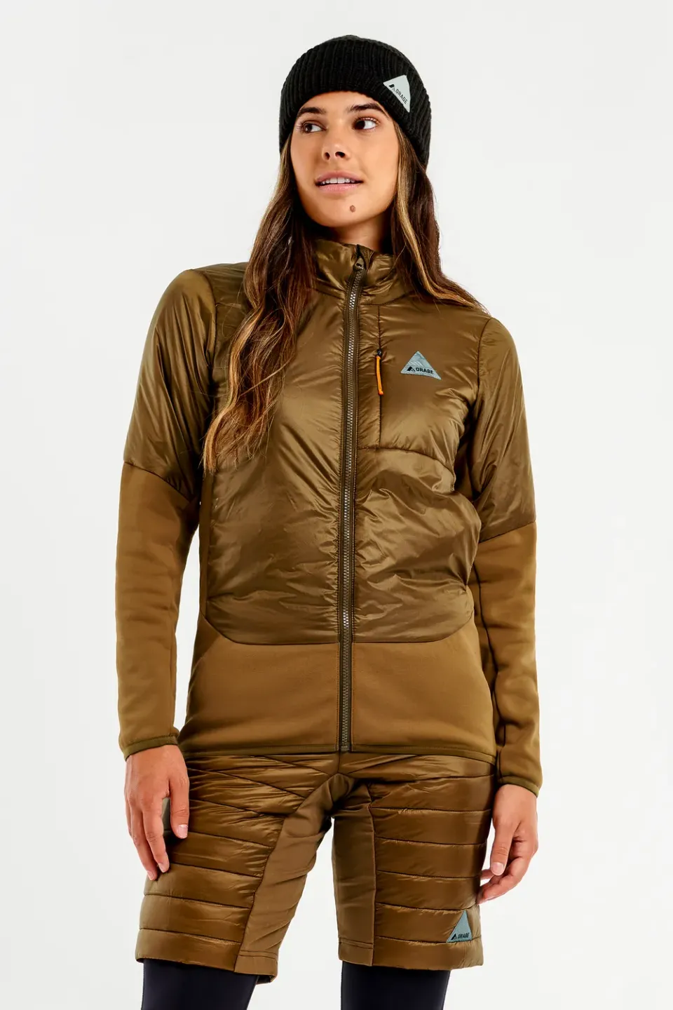 Orage Stella veste intermédiaire femme ambre stretch chaude