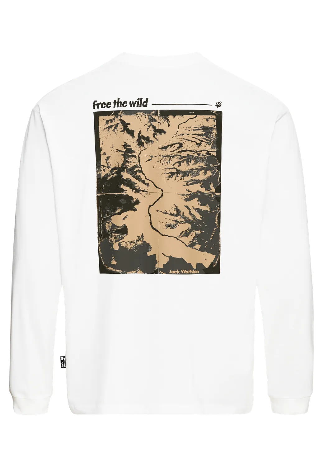 Jack Wolfskin Confident LS T M t-shirt homme coton manches longues