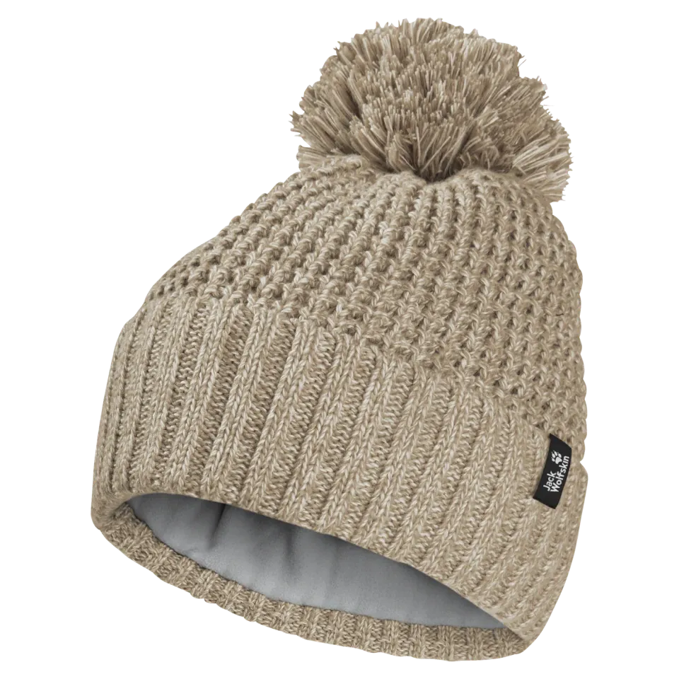 Jack Wolfskin Medley Knit Beanie W bonnet pompon doublé