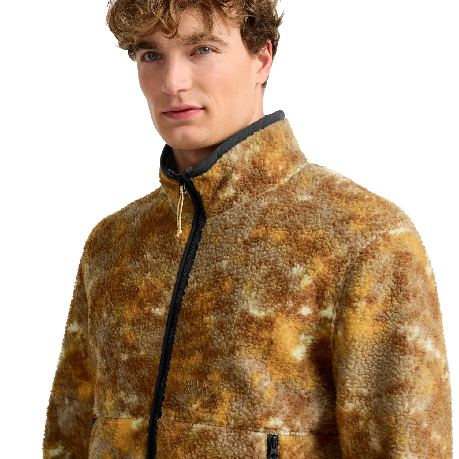 Jack Wolfskin Stone Lite AOP JKT M veste sherpa imprimée