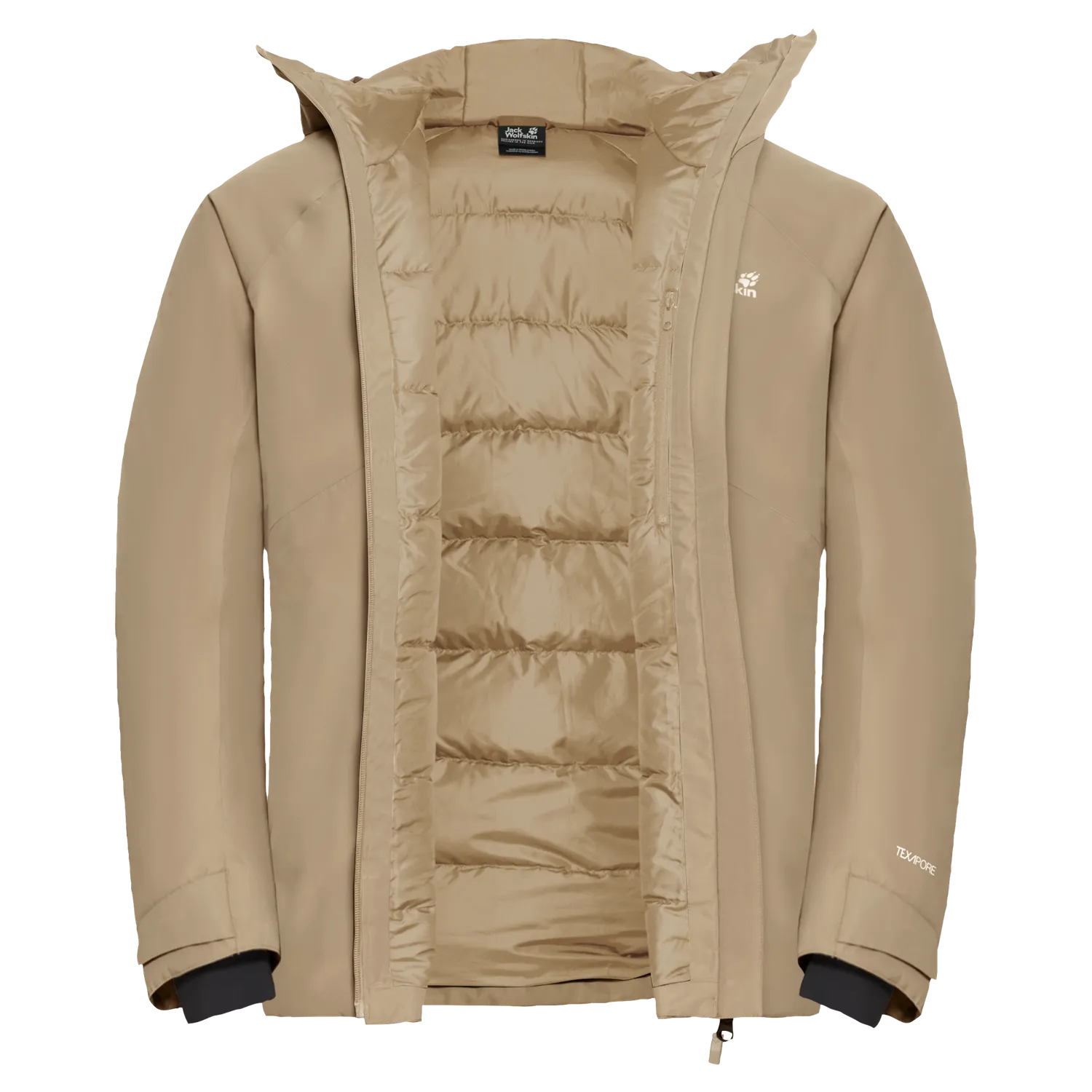 JACK WOLFSKIN ICECAPE 2L DOWN INS JKT M doudoune imperméable