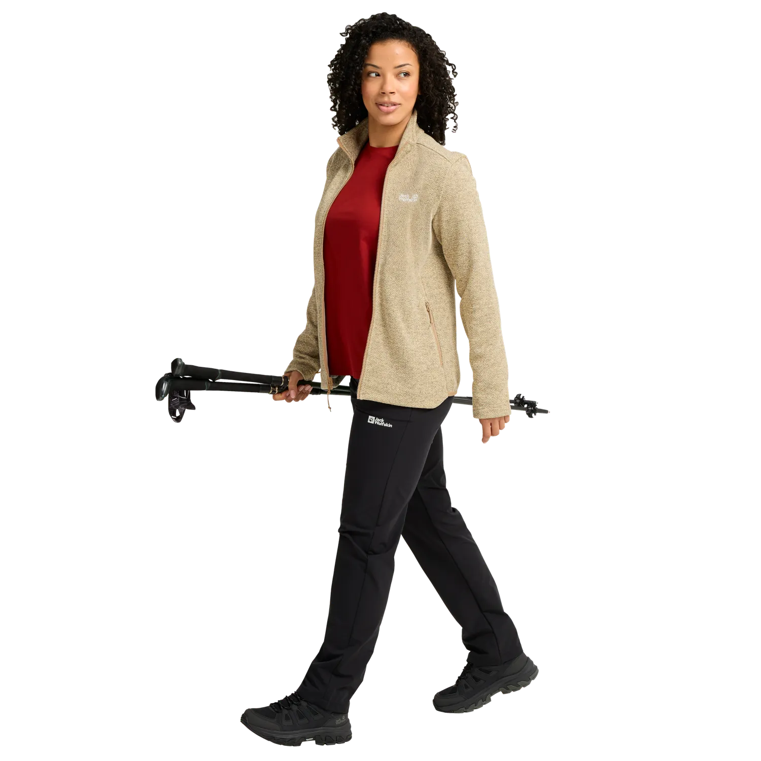 Jack Wolfskin Pinetrail FZ W veste polaire femme zippée