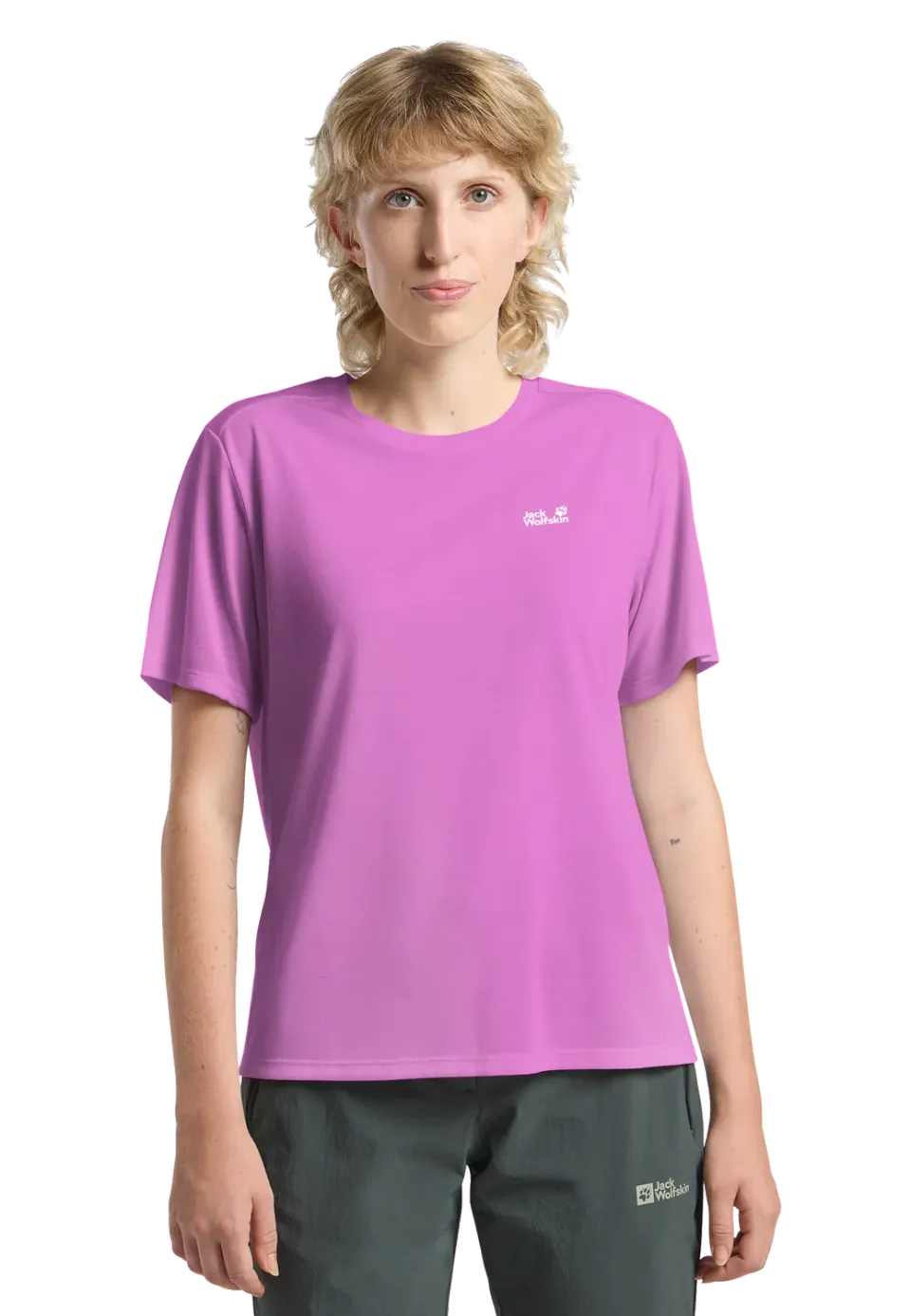 Jack Wolfskin Vonnan S/S T t-shirt femme respirant