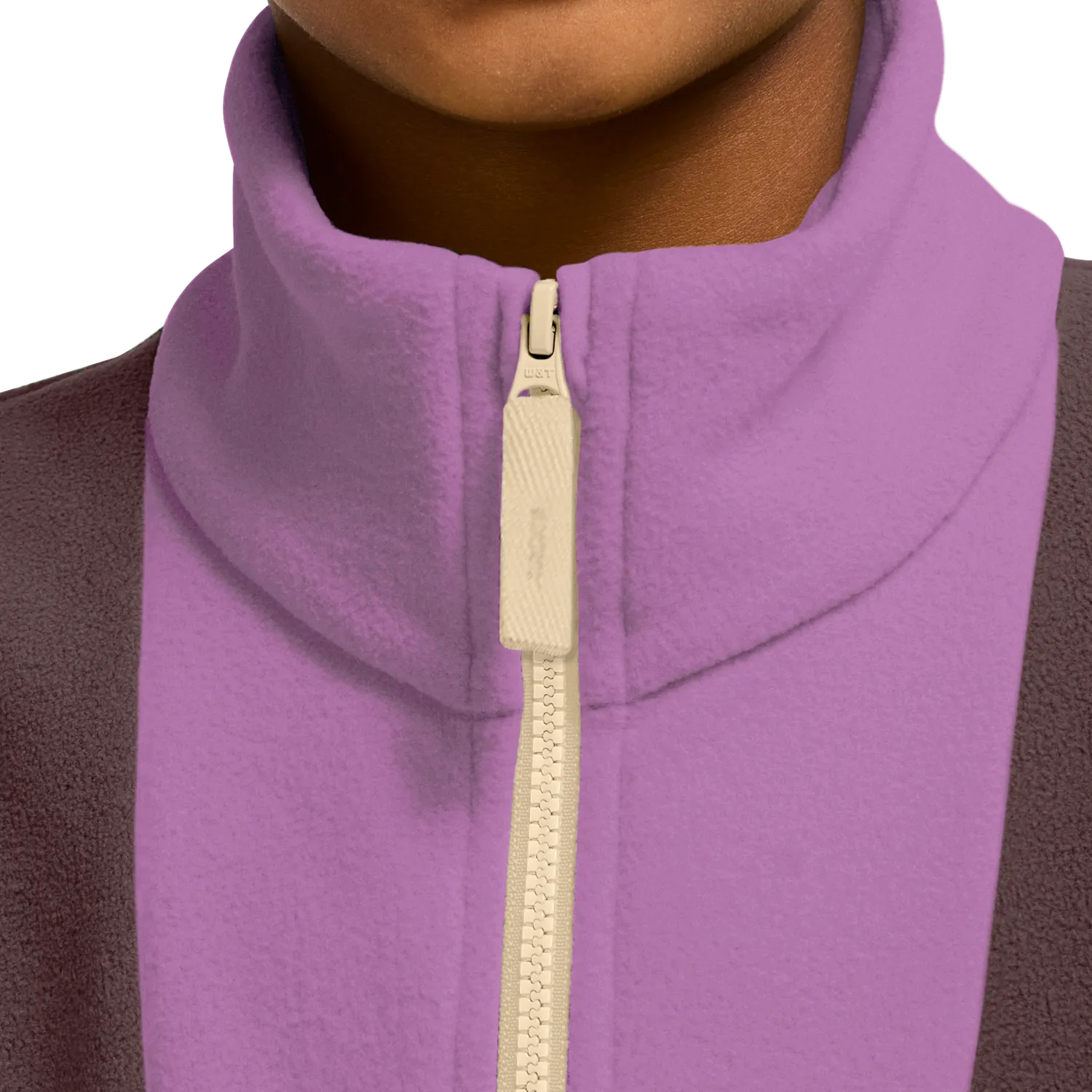 Jack Wolfskin Taunus Colorblock pull polaire enfant demi-zip