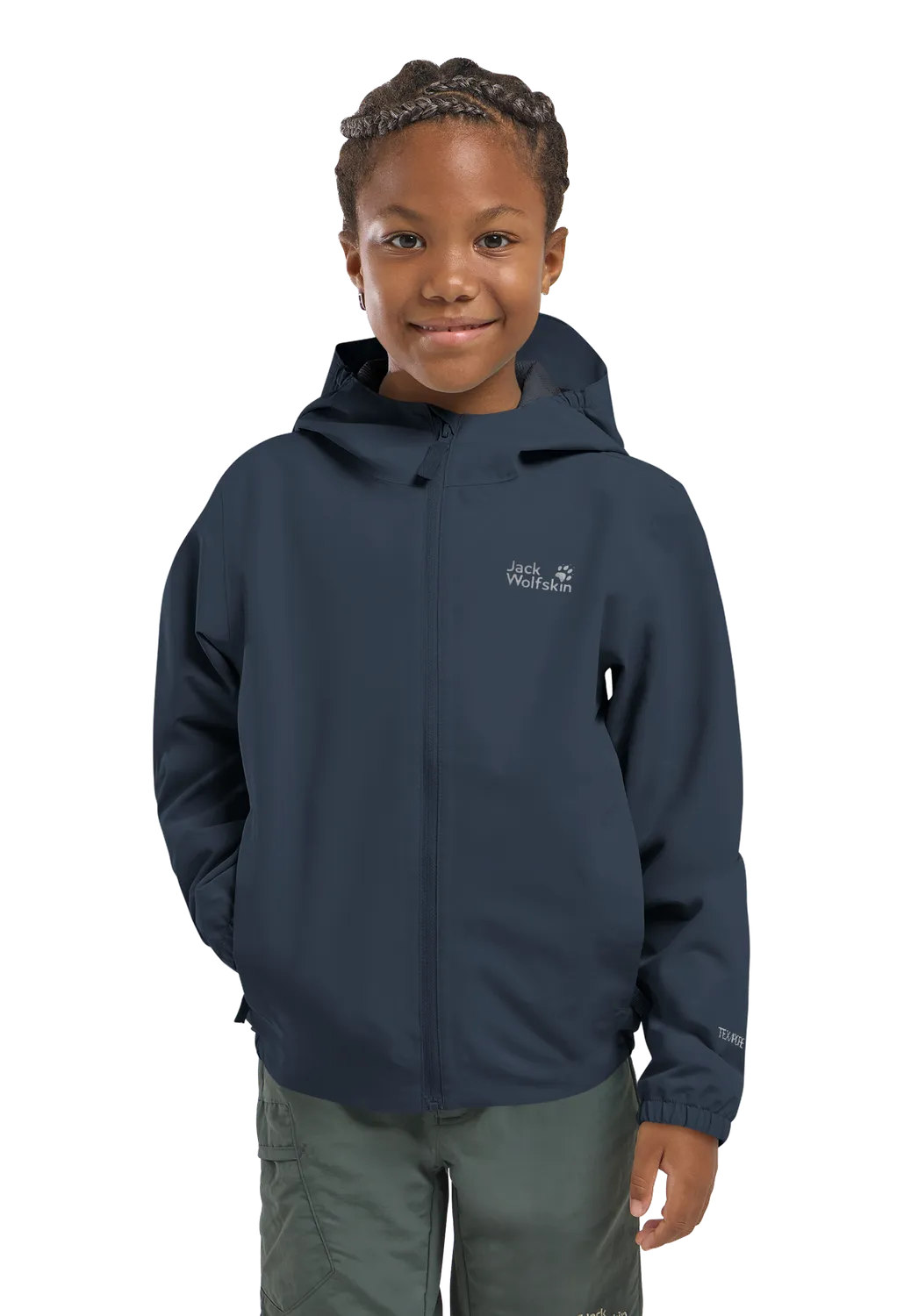 Jack Wolfskin Flaze Jacket K veste pluie enfant imperméable