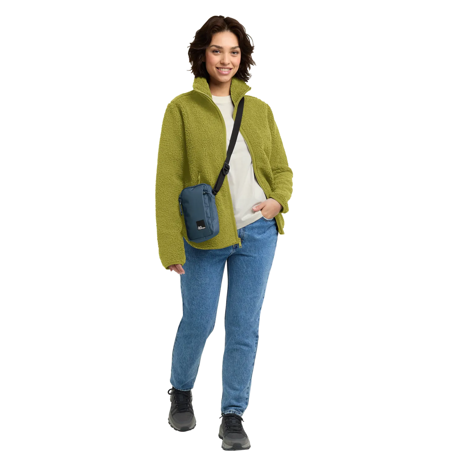 Jack Wolfskin High Curl Jkt W veste sherpa femme chaude